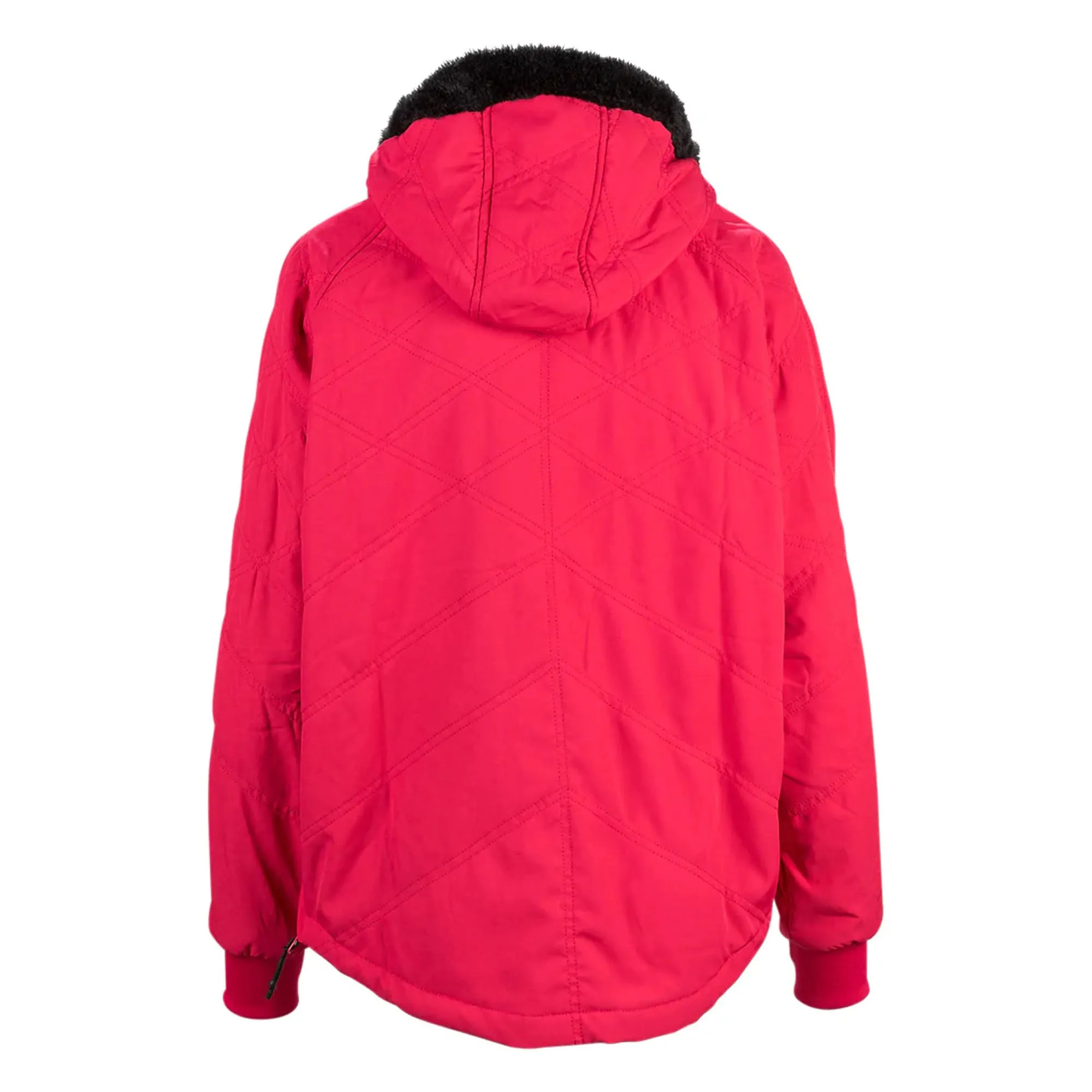 509 Aurora Quilted hoodie Raspberry Pink