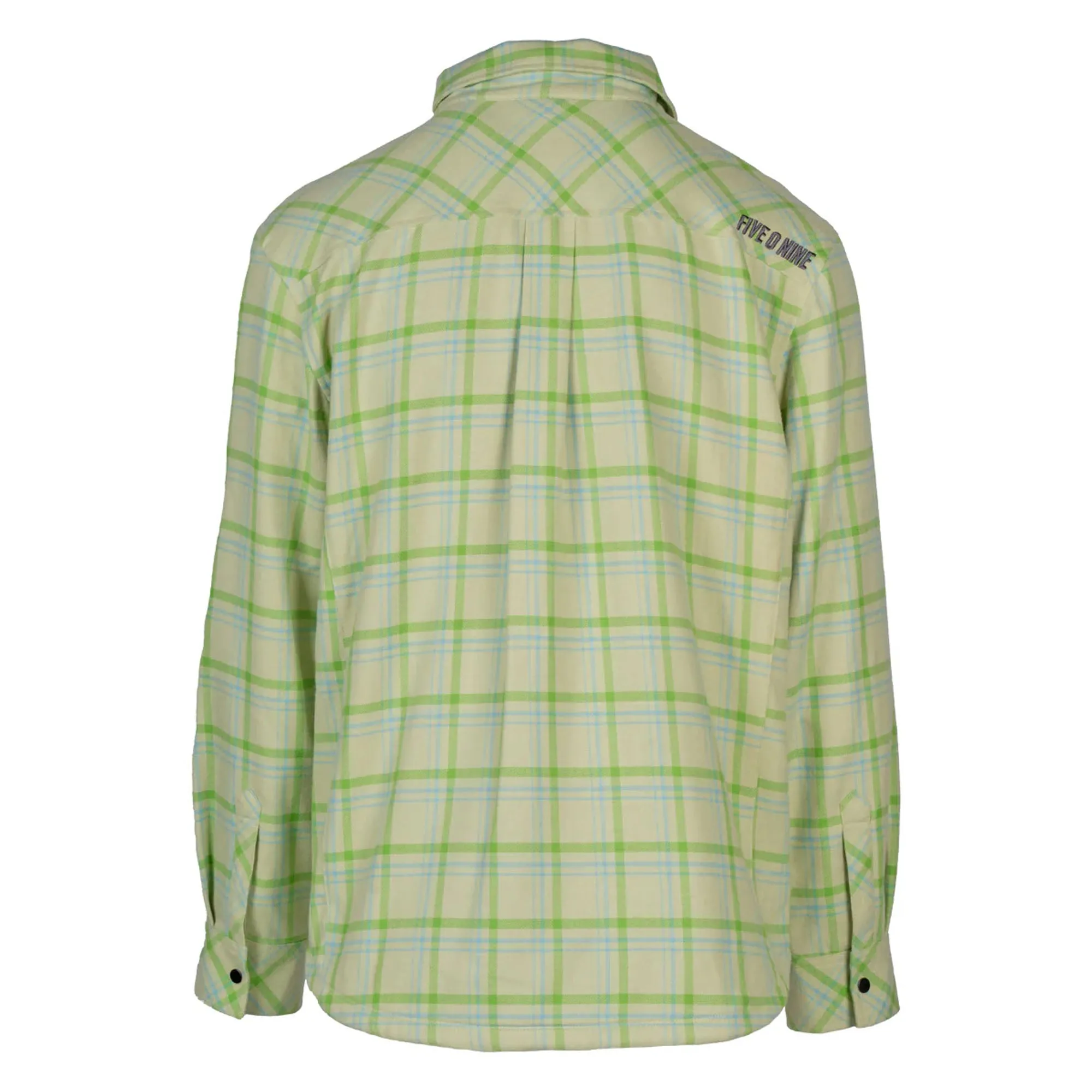 509 Flannel Shacket Button-Up Chlorophyll Green