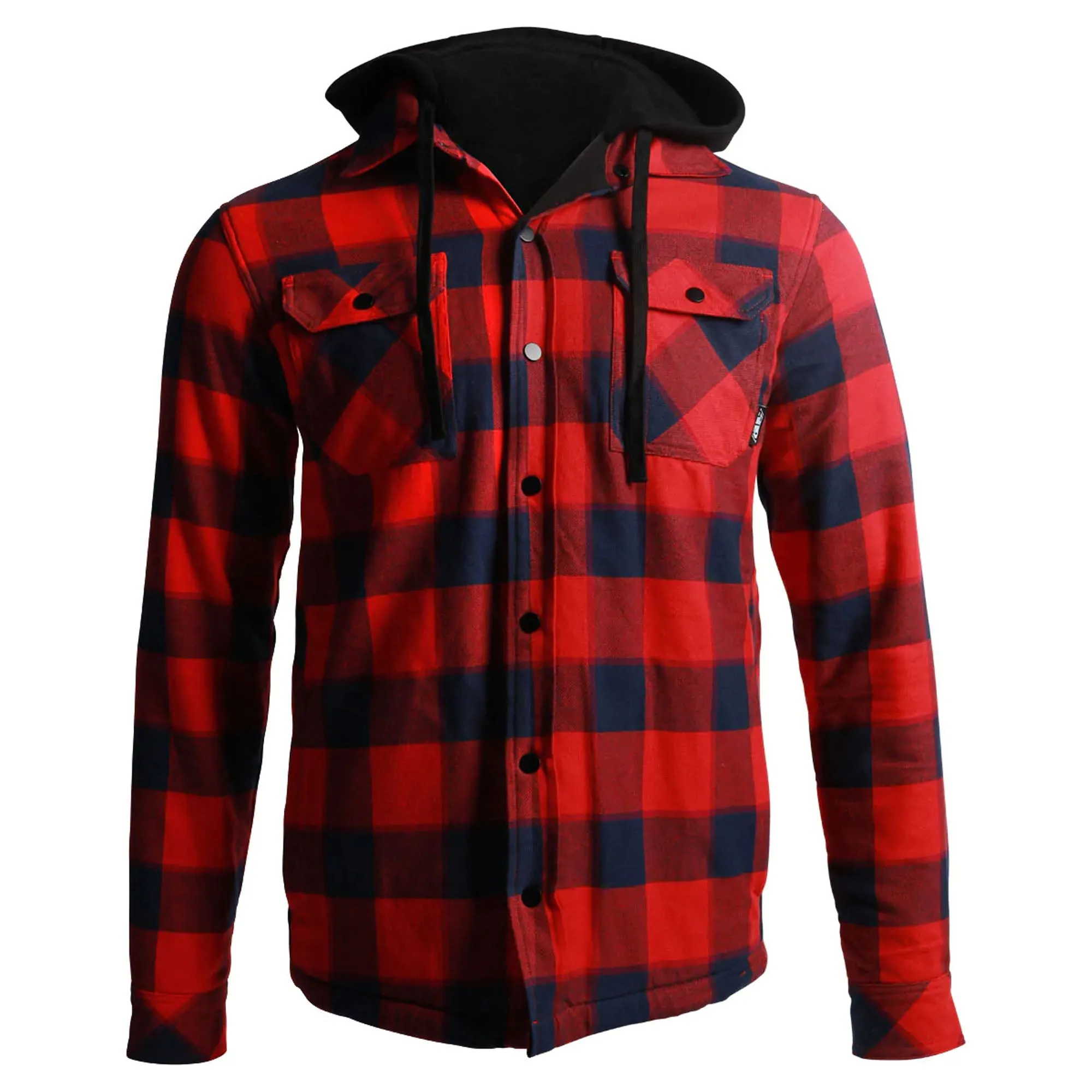 509 Groomer Flannel Button-Up Red/Navy