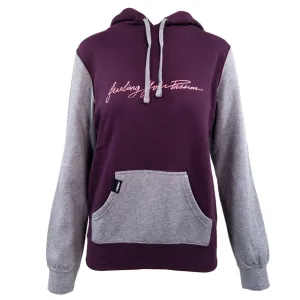 509 Script Pullover Hoodie Blackberry Purple