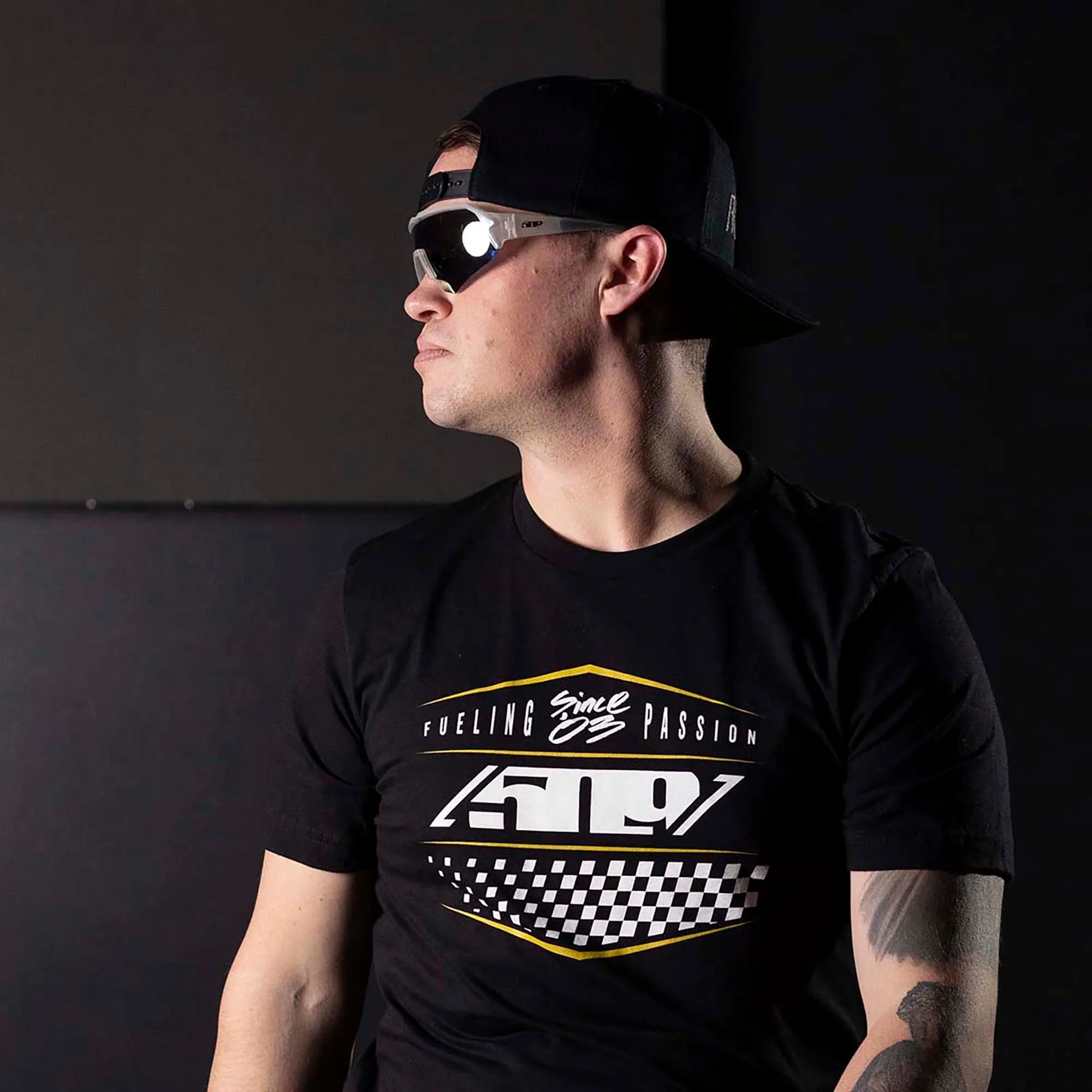 509 Speedsta T-Shirt Speedsta Black Gold