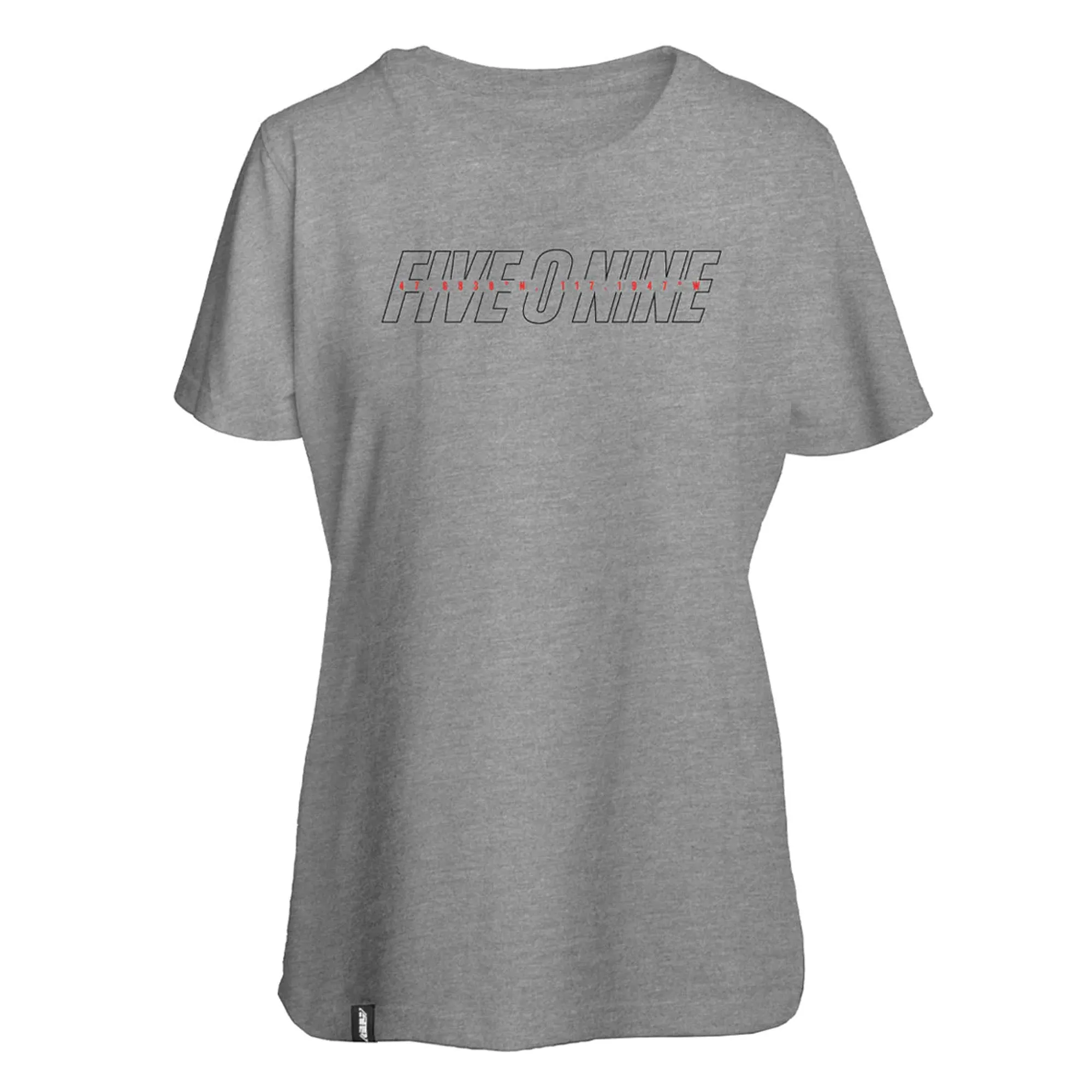 509 Women's 5Dry Tech Tee T-Shirt Gray