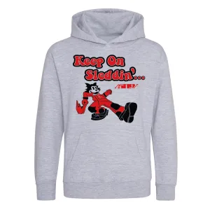 509 Youth Hoodie Keep on Sleddin' Grey