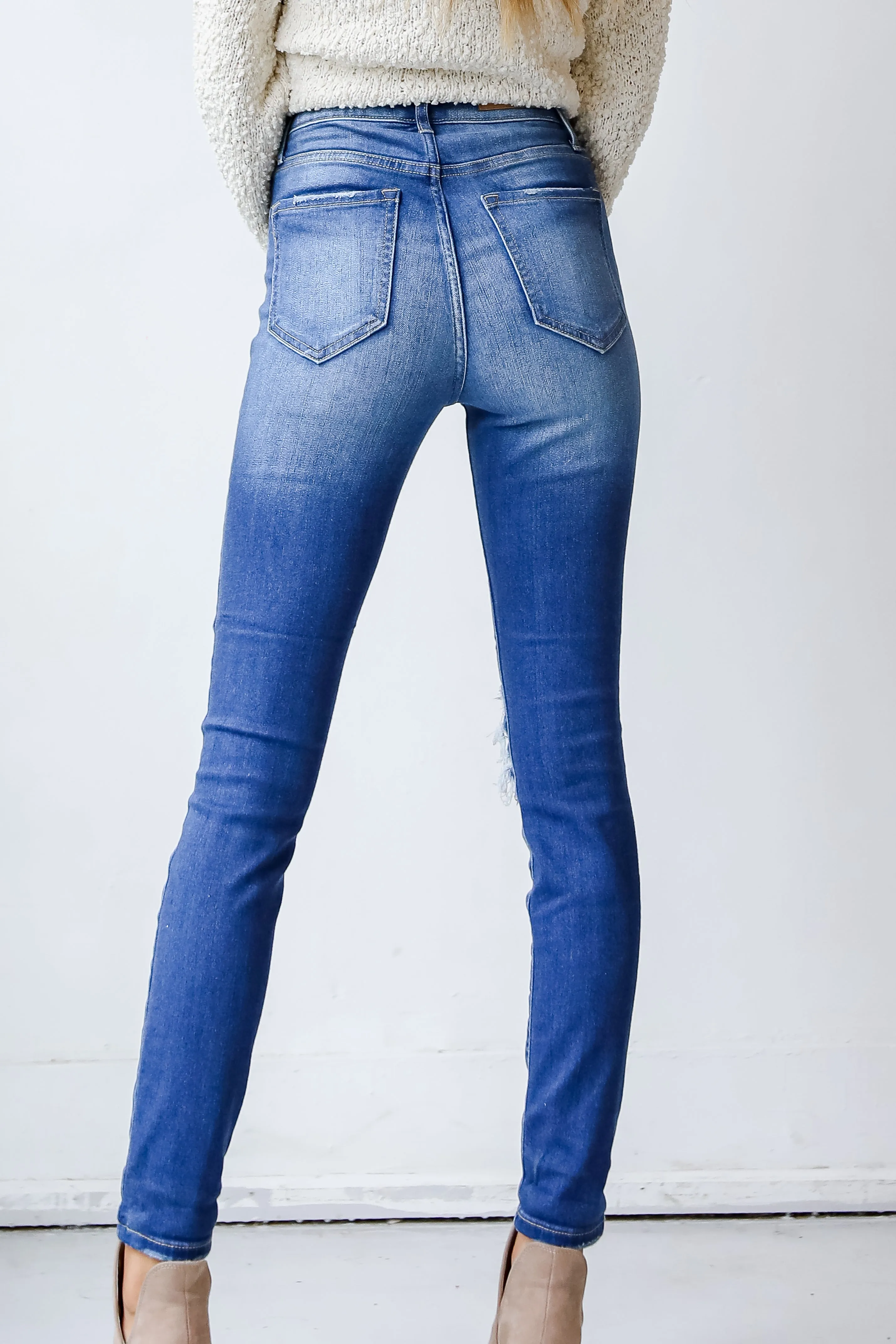 Bridget Distressed Skinny Jeans