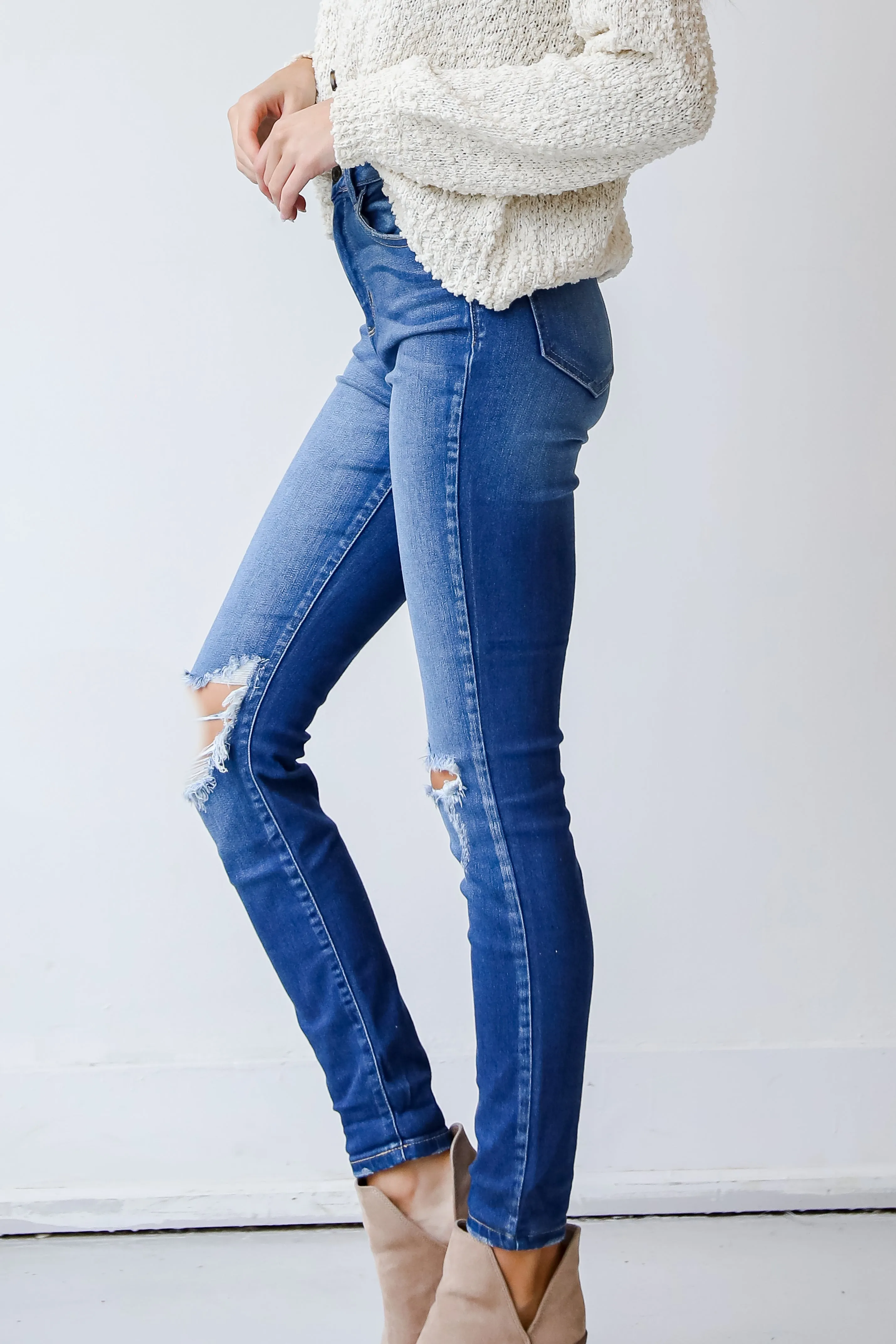Bridget Distressed Skinny Jeans