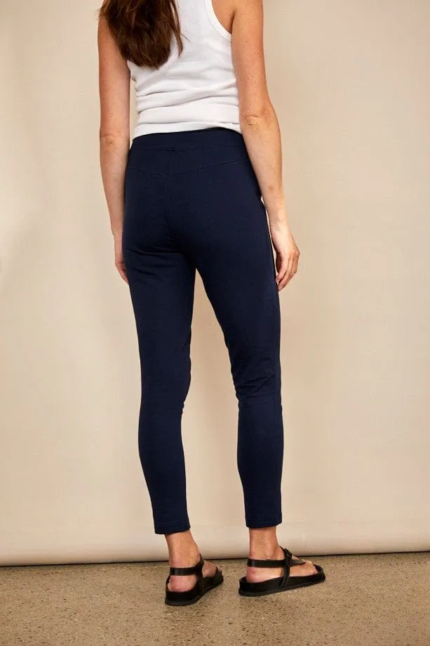 Bshirt Organic Cotton Post Natal Leggings | Navy