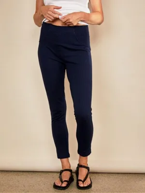 Bshirt Organic Cotton Post Natal Leggings | Navy