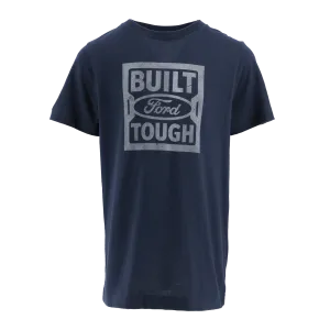 Built Ford Tough Navy Blue Youth Short Sleeve T-Shirt