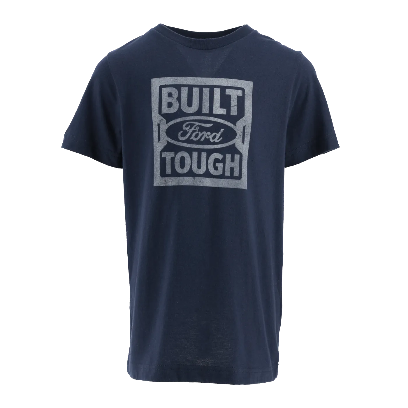 Built Ford Tough Navy Blue Youth Short Sleeve T-Shirt