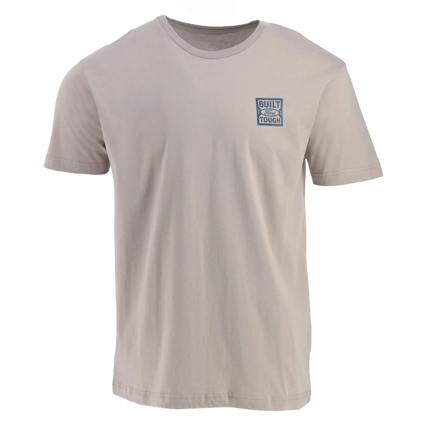Built Ford Tough Red Truck Graphic Short Sleeve T-Shirt