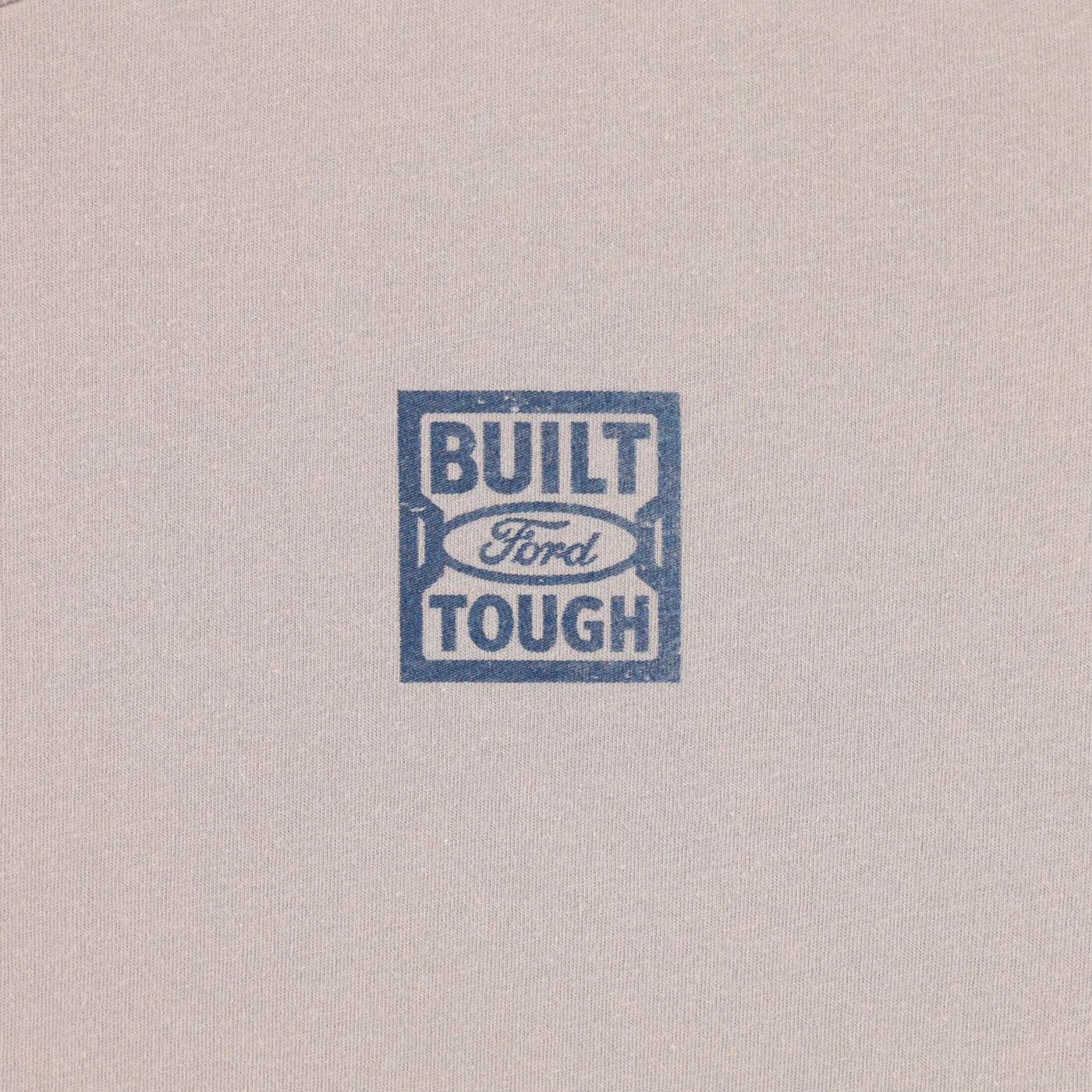 Built Ford Tough Red Truck Graphic Short Sleeve T-Shirt