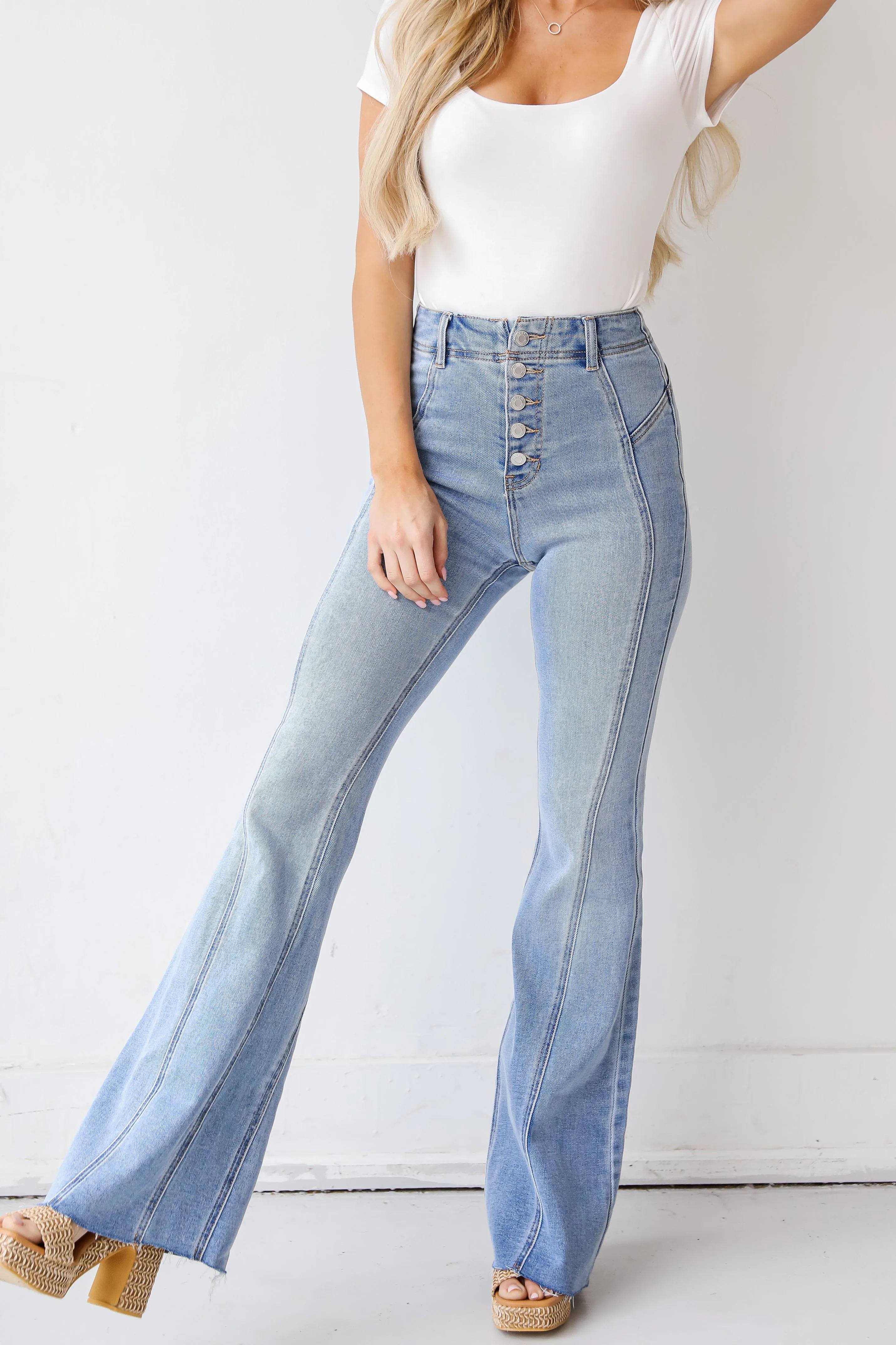 Casually Cool Flare Jeans