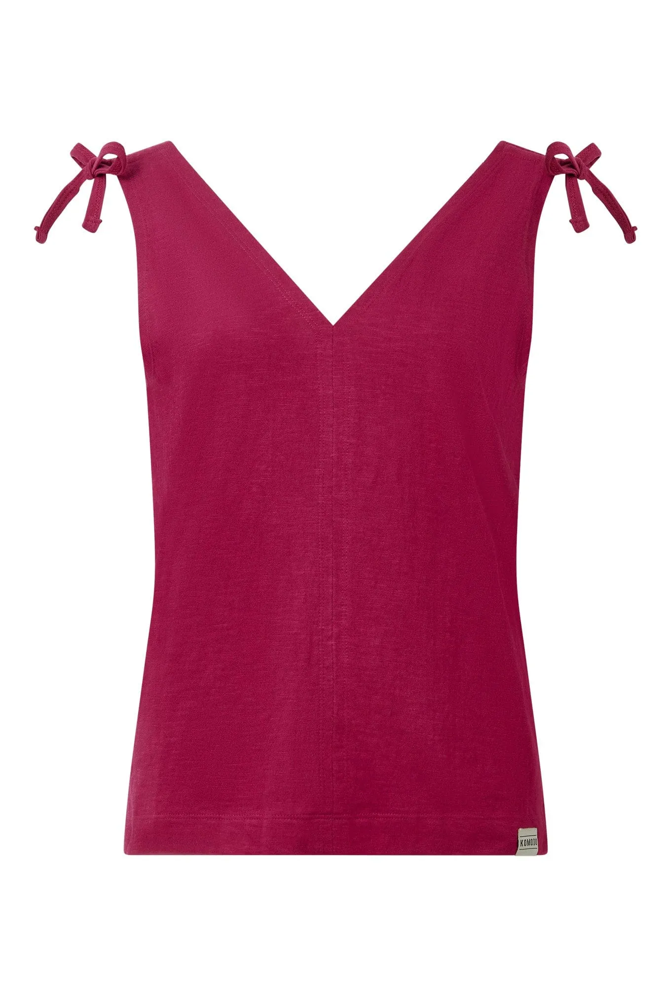 Celia Women's Organic Cotton Top | Berry