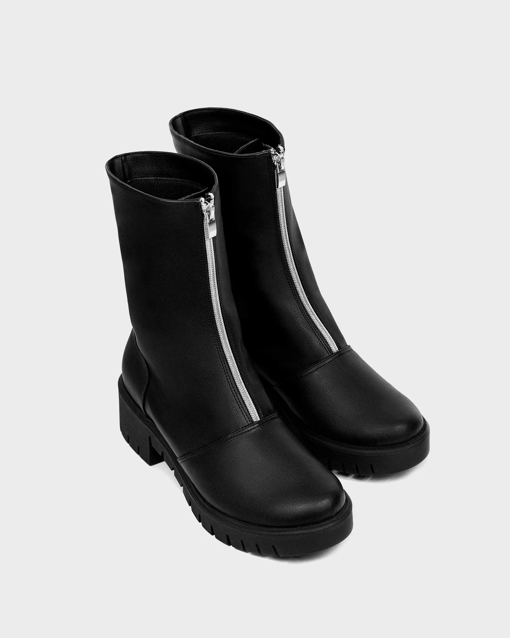 Cyber Women's Desserto? Cactus Leather Vegan Ankle Boots | Black