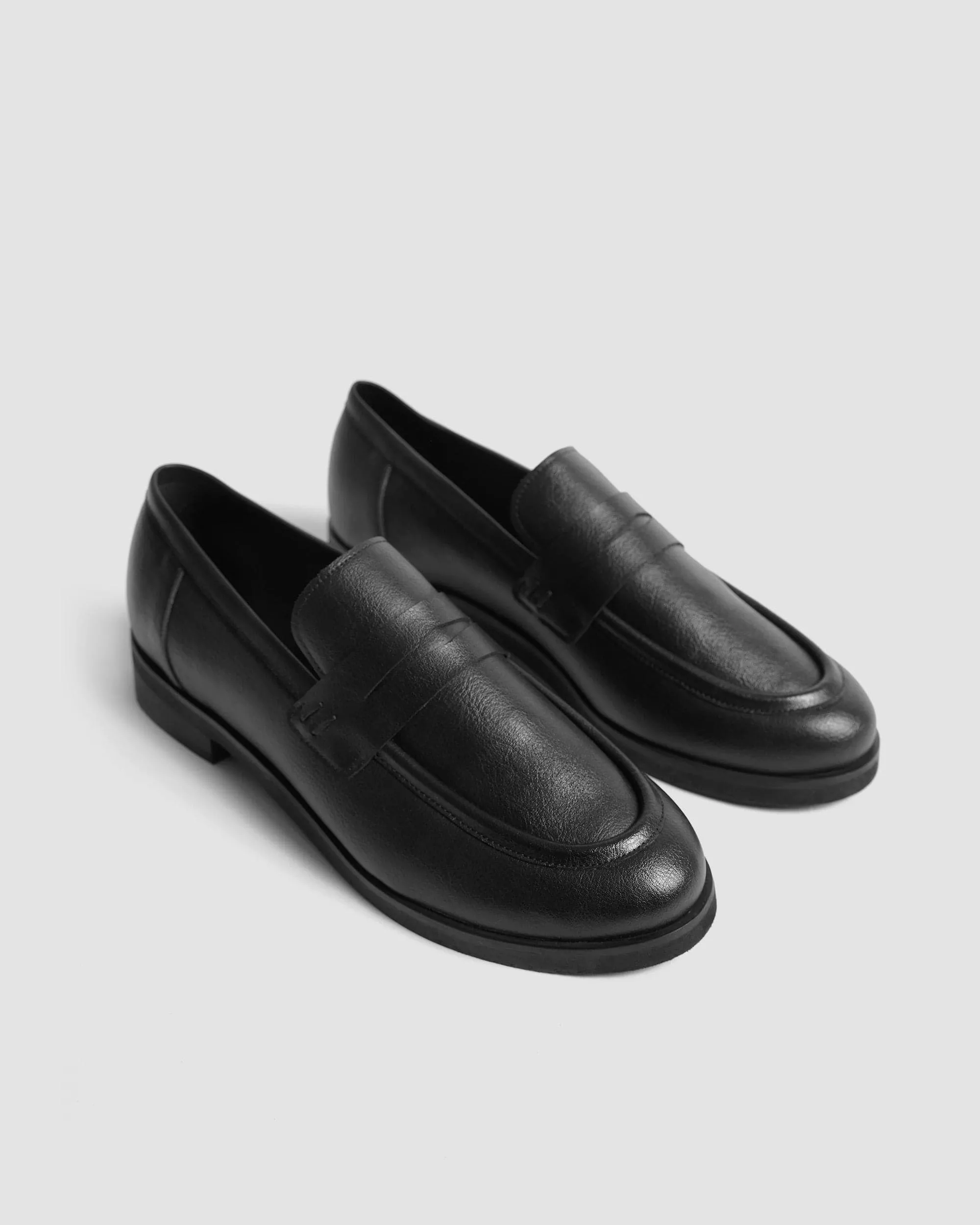 Dakota Women's Vegea? Grape Leather Loafers | Black