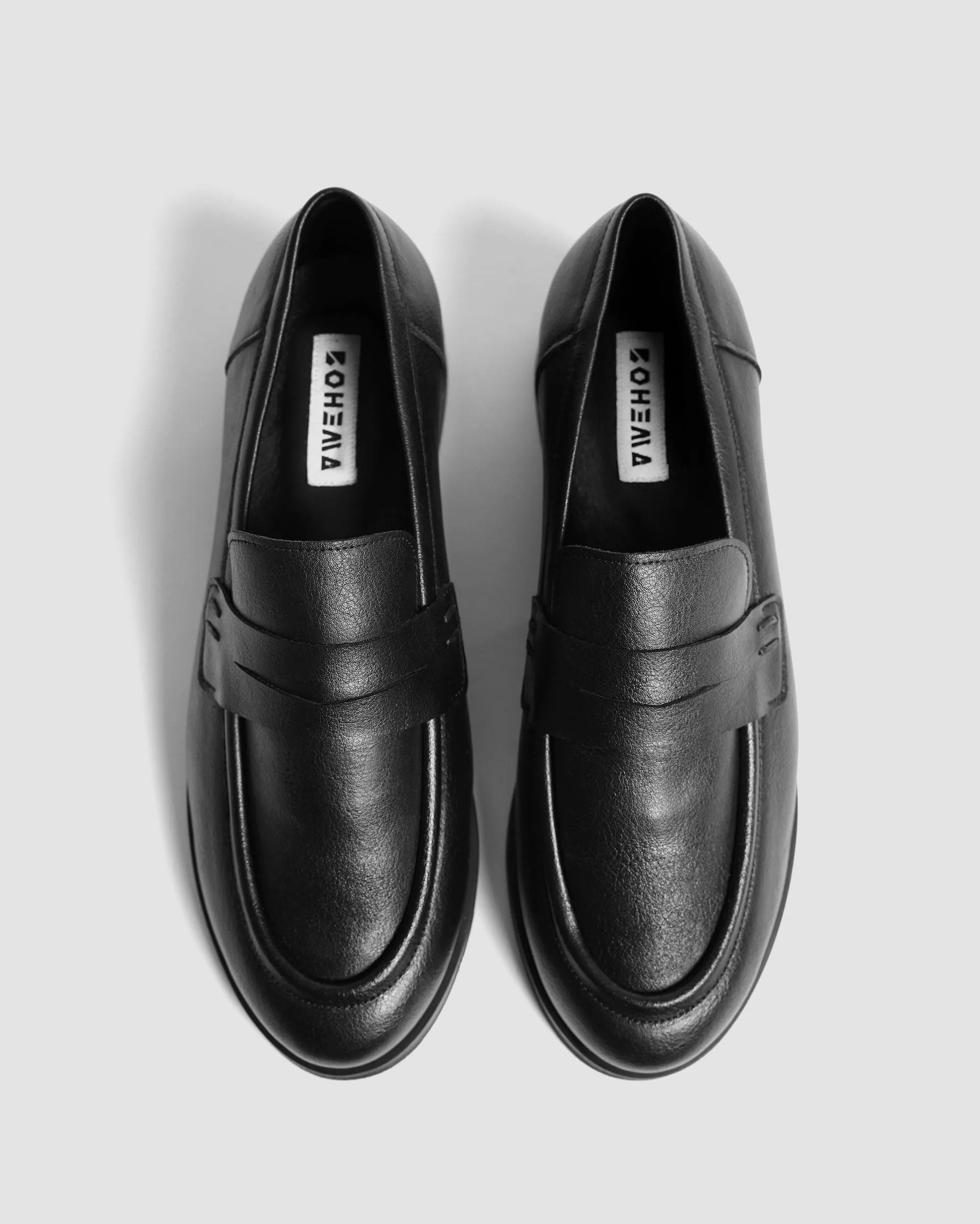 Dakota Women's Vegea? Grape Leather Loafers | Black