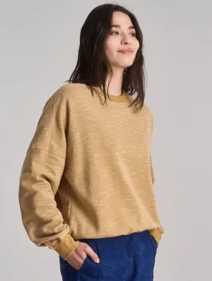 Dawn Women's Organic Cotton Sweatshirt | Sand