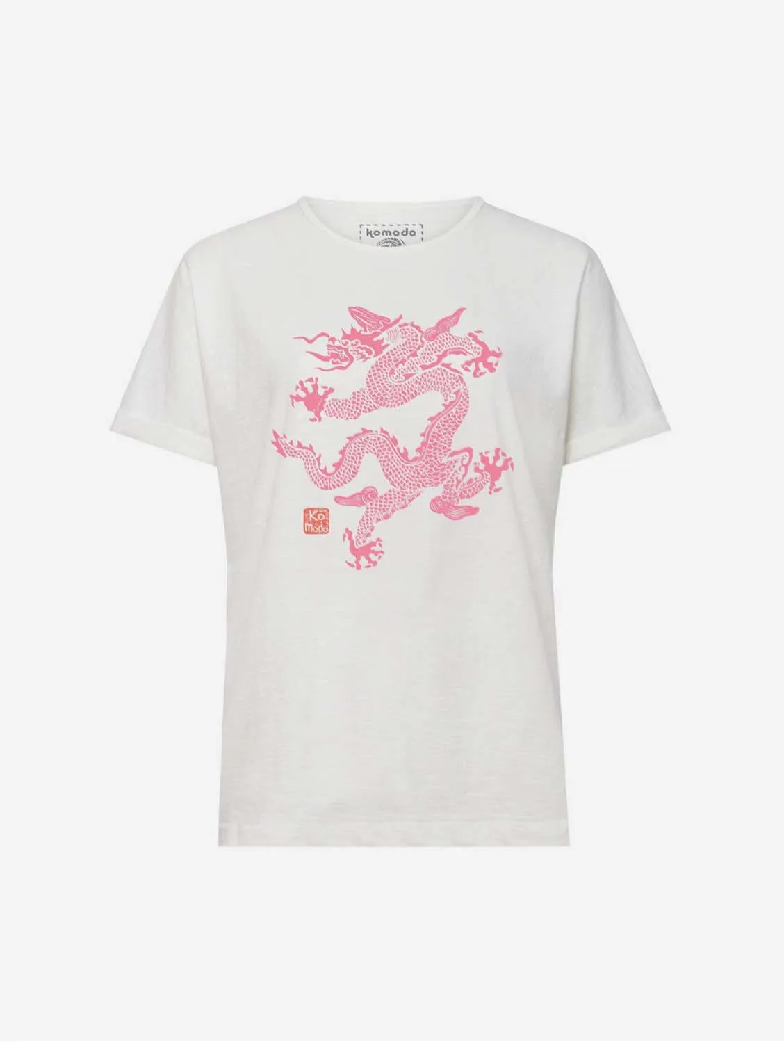 Dragon Women's Organic Cotton T-Shirt | Off White