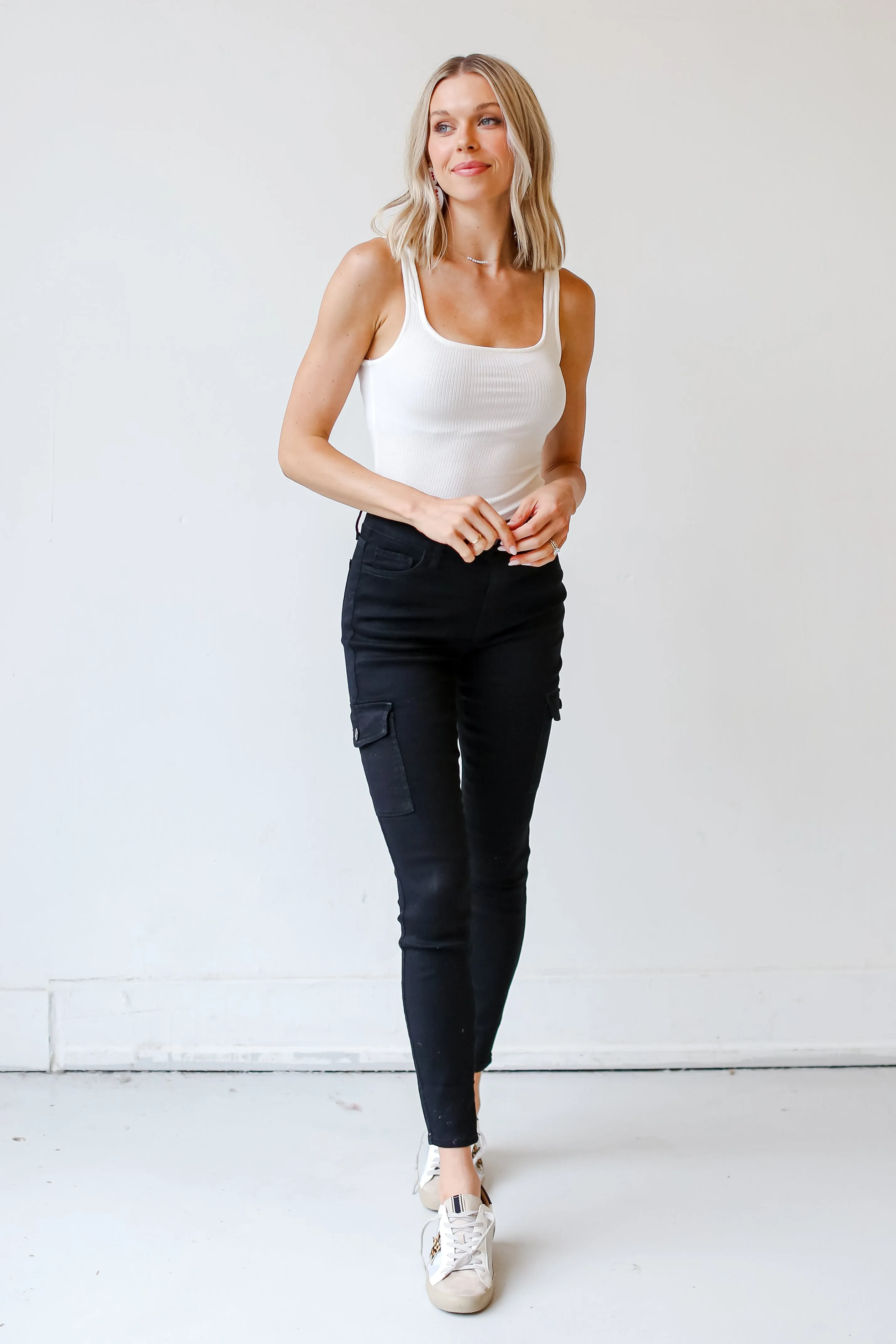 FINAL SALE - Astounding Style Black Denim Skinny Jeans