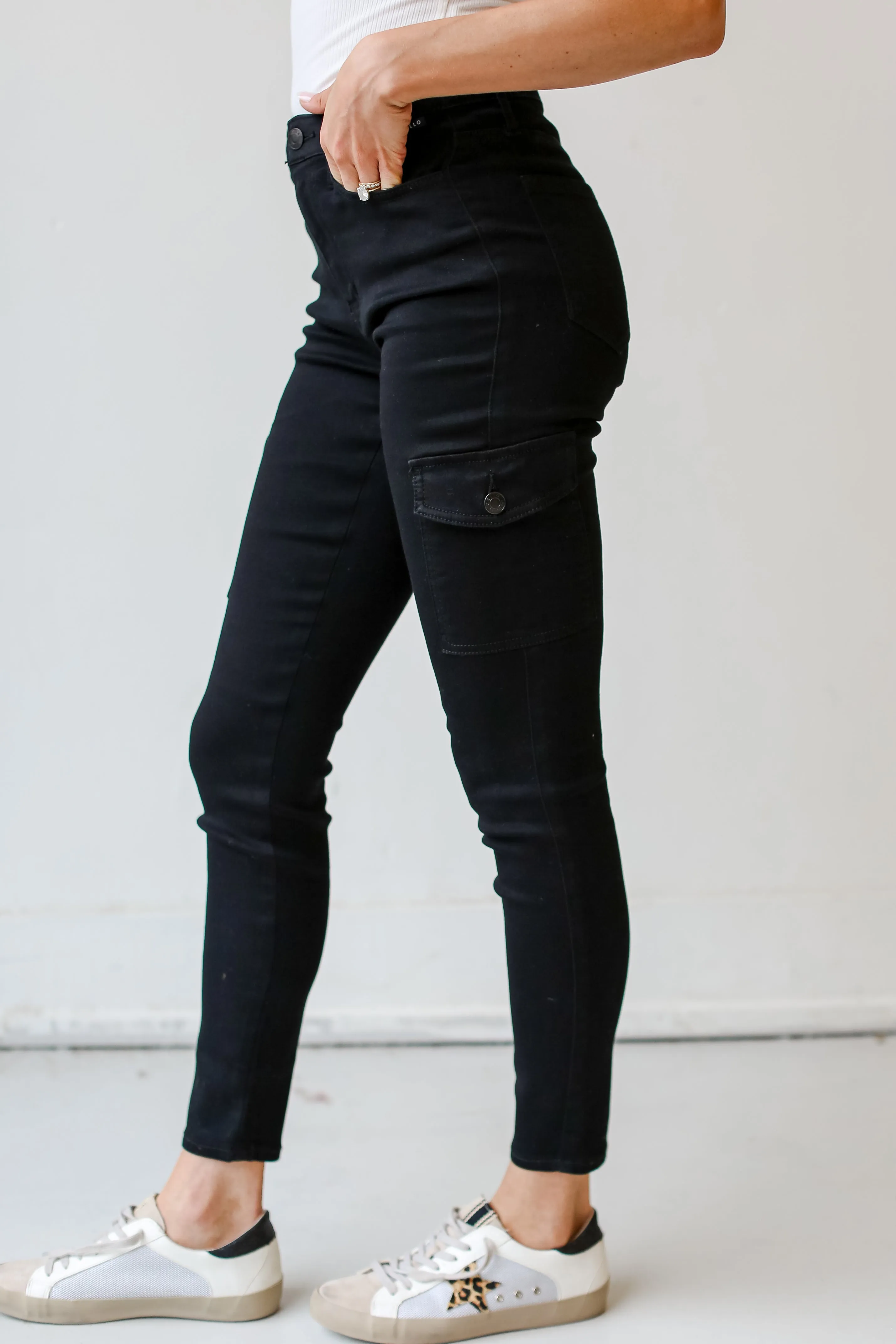 FINAL SALE - Astounding Style Black Denim Skinny Jeans