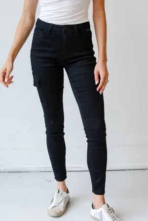 FINAL SALE - Astounding Style Black Denim Skinny Jeans