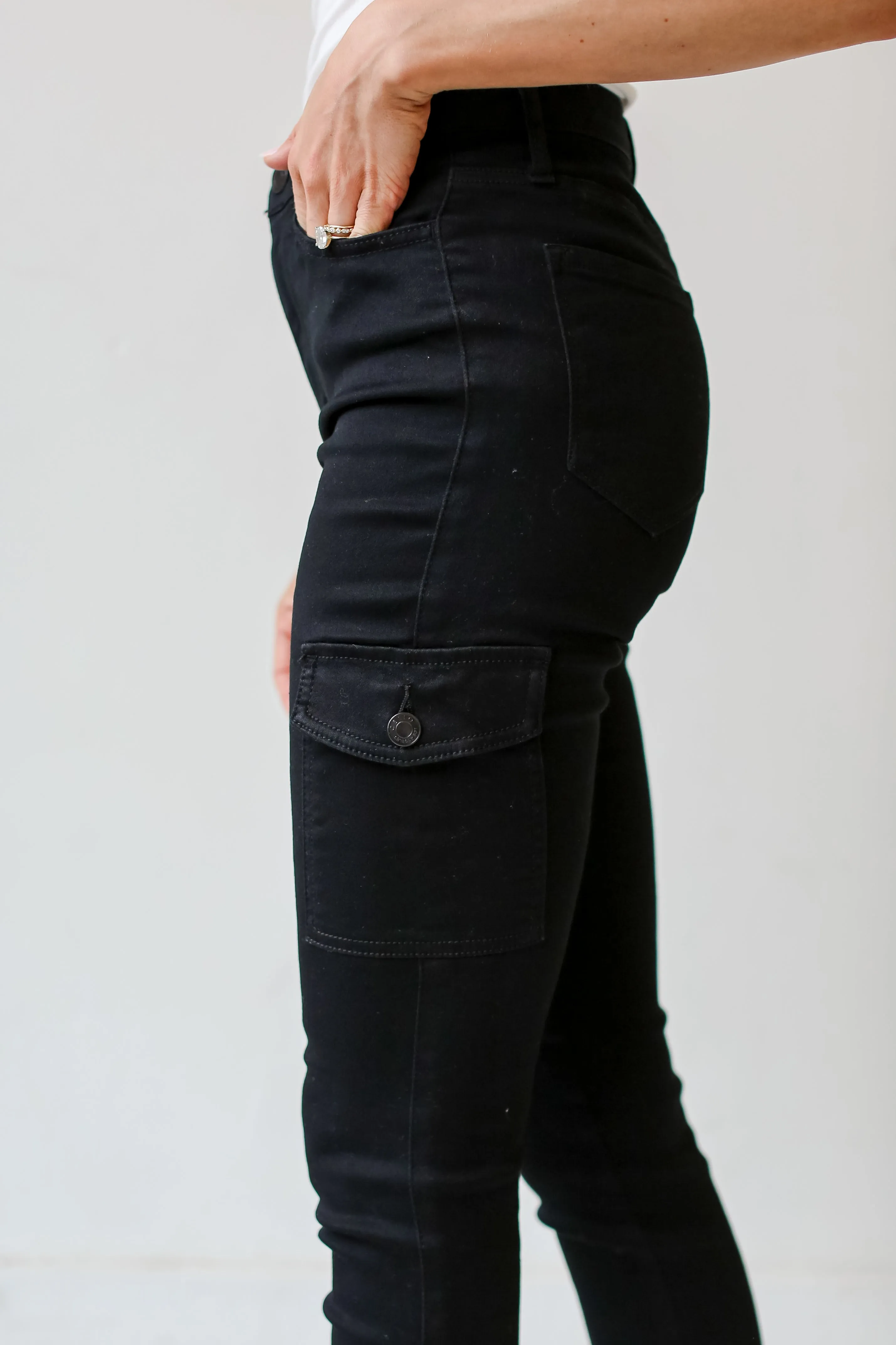 FINAL SALE - Astounding Style Black Denim Skinny Jeans