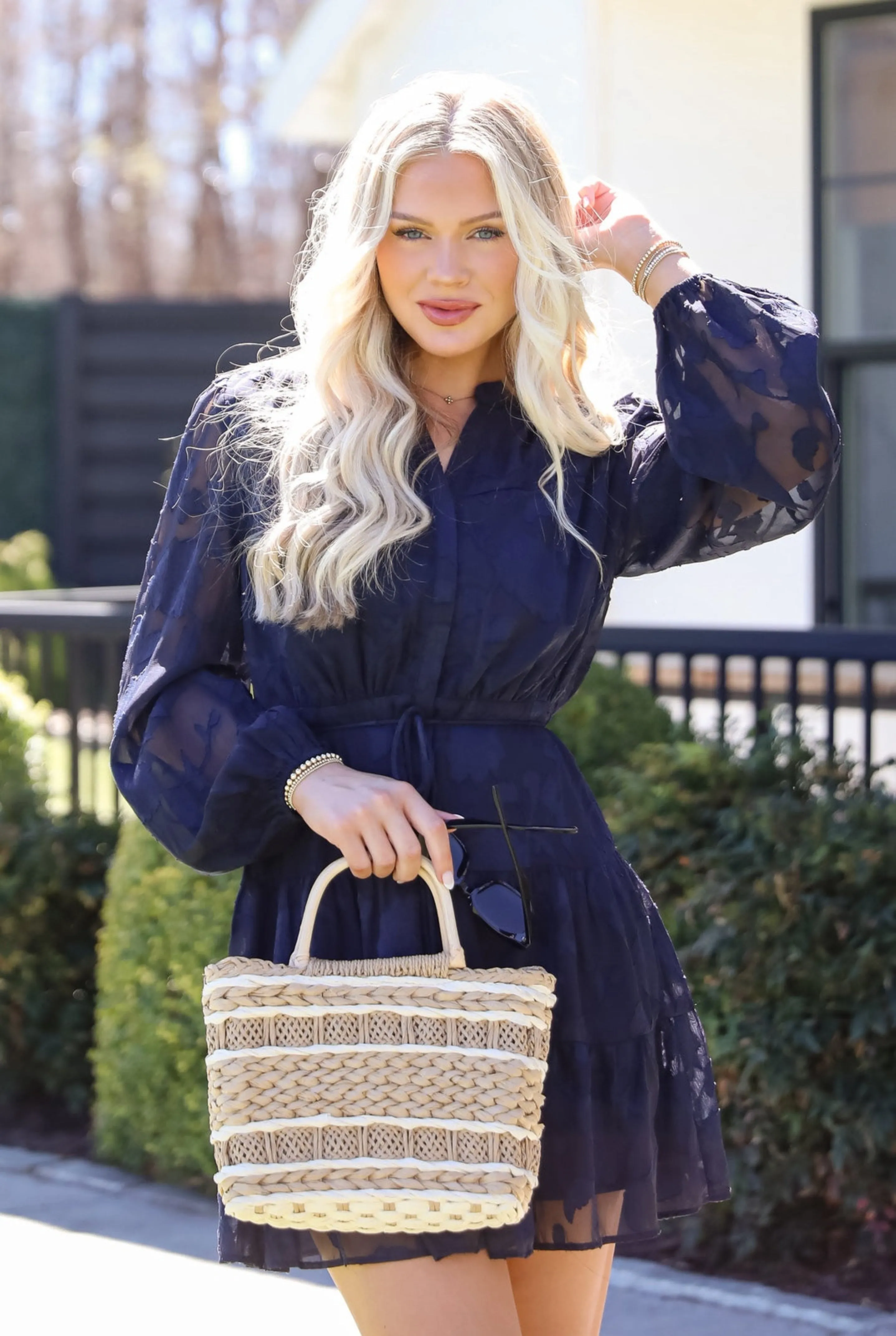 FINAL SALE - Beauty Icon Floral Tiered Mini Dress