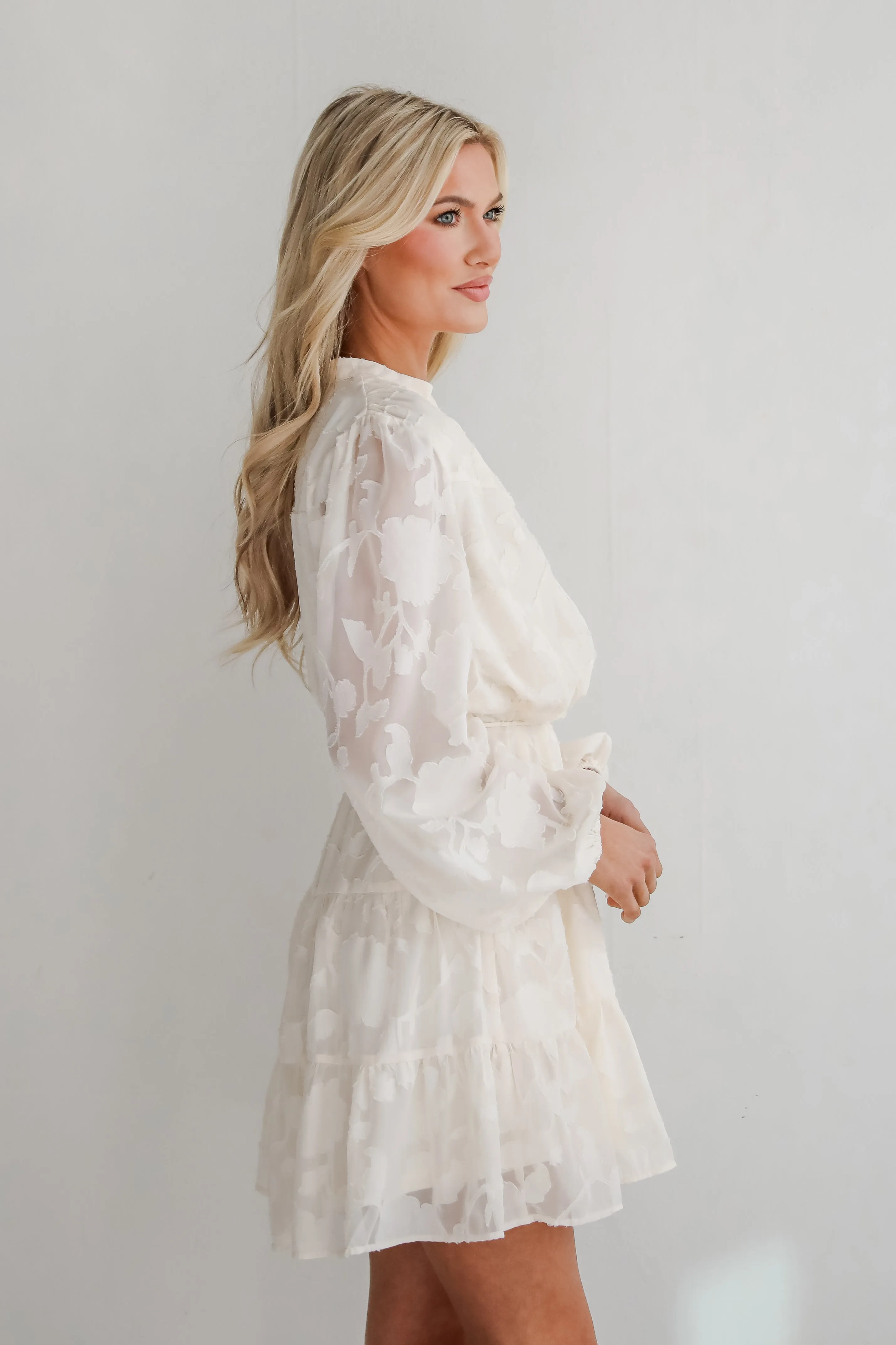 FINAL SALE - Beauty Icon Floral Tiered Mini Dress