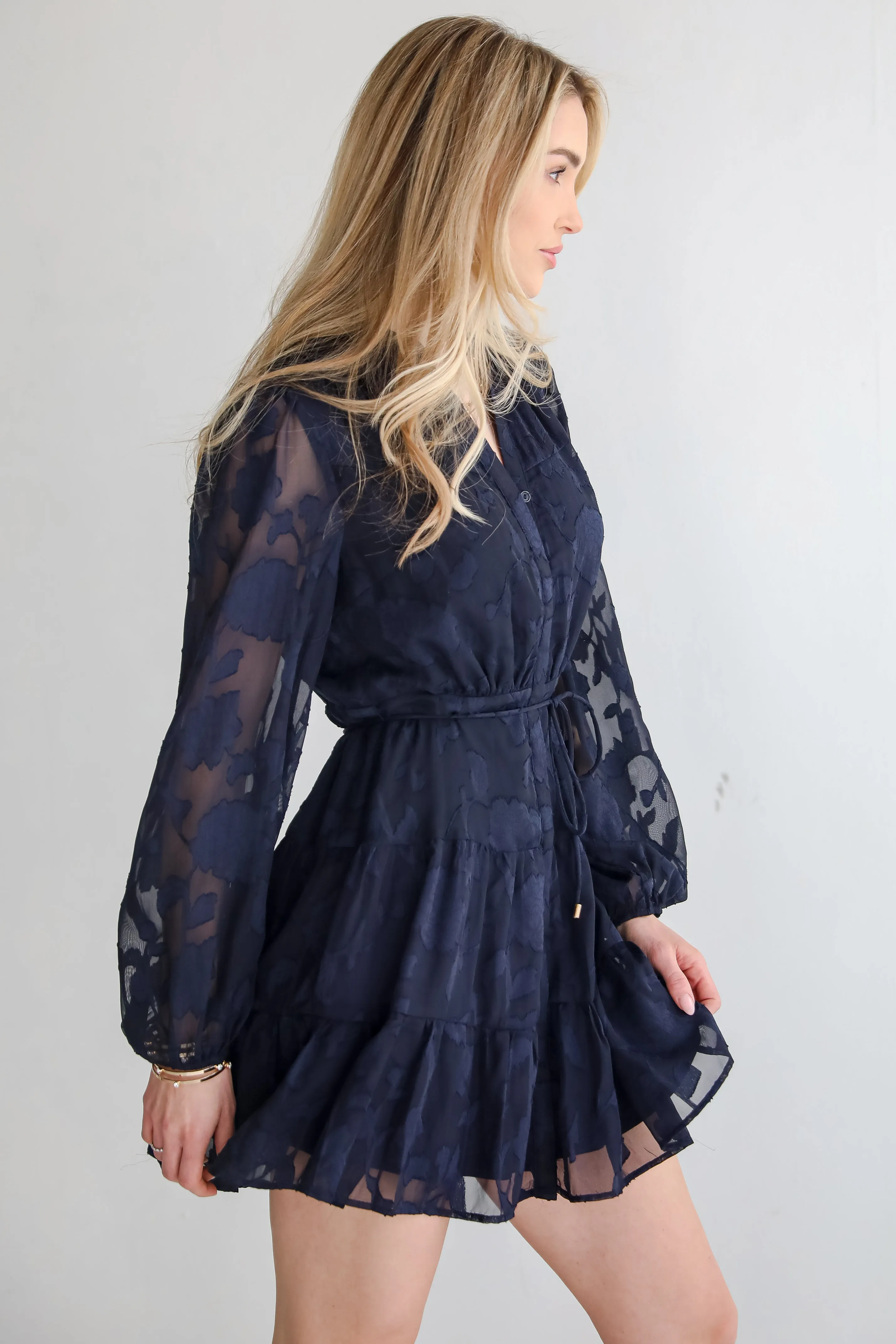 FINAL SALE - Beauty Icon Floral Tiered Mini Dress
