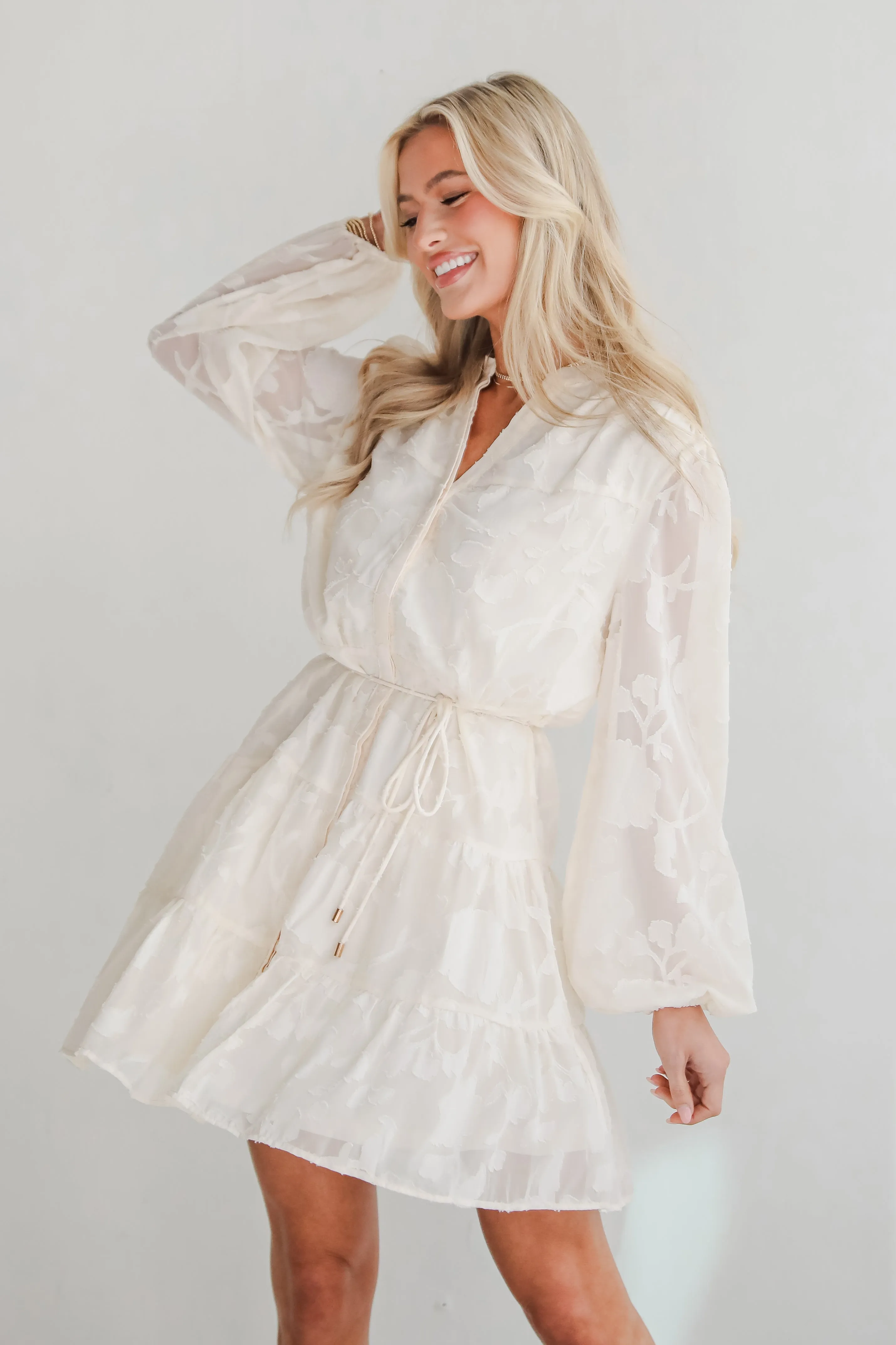 FINAL SALE - Beauty Icon Floral Tiered Mini Dress