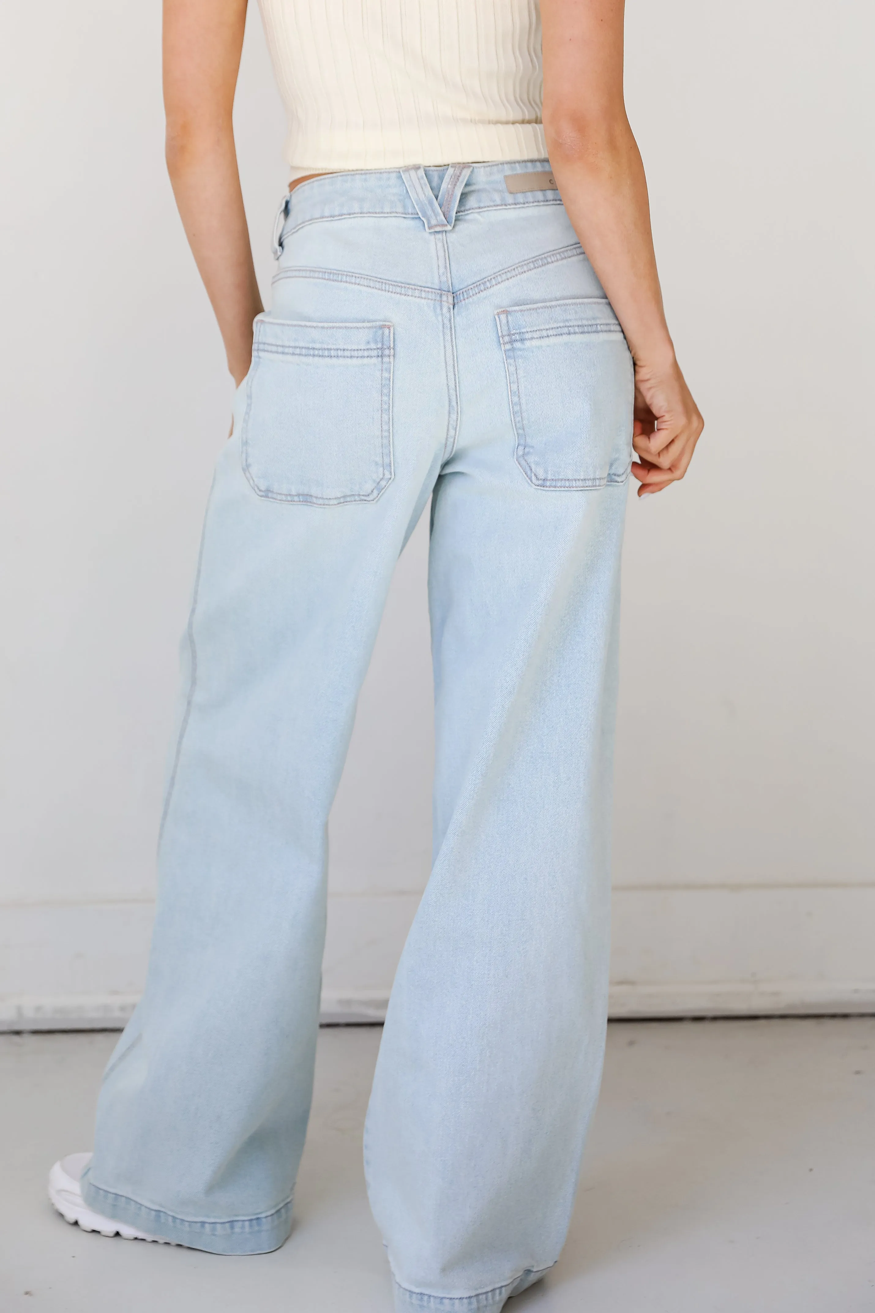 FINAL SALE - Bet On It Wide Leg Jeans