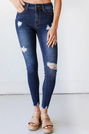 FINAL SALE - Bethany Distressed Skinny Jeans