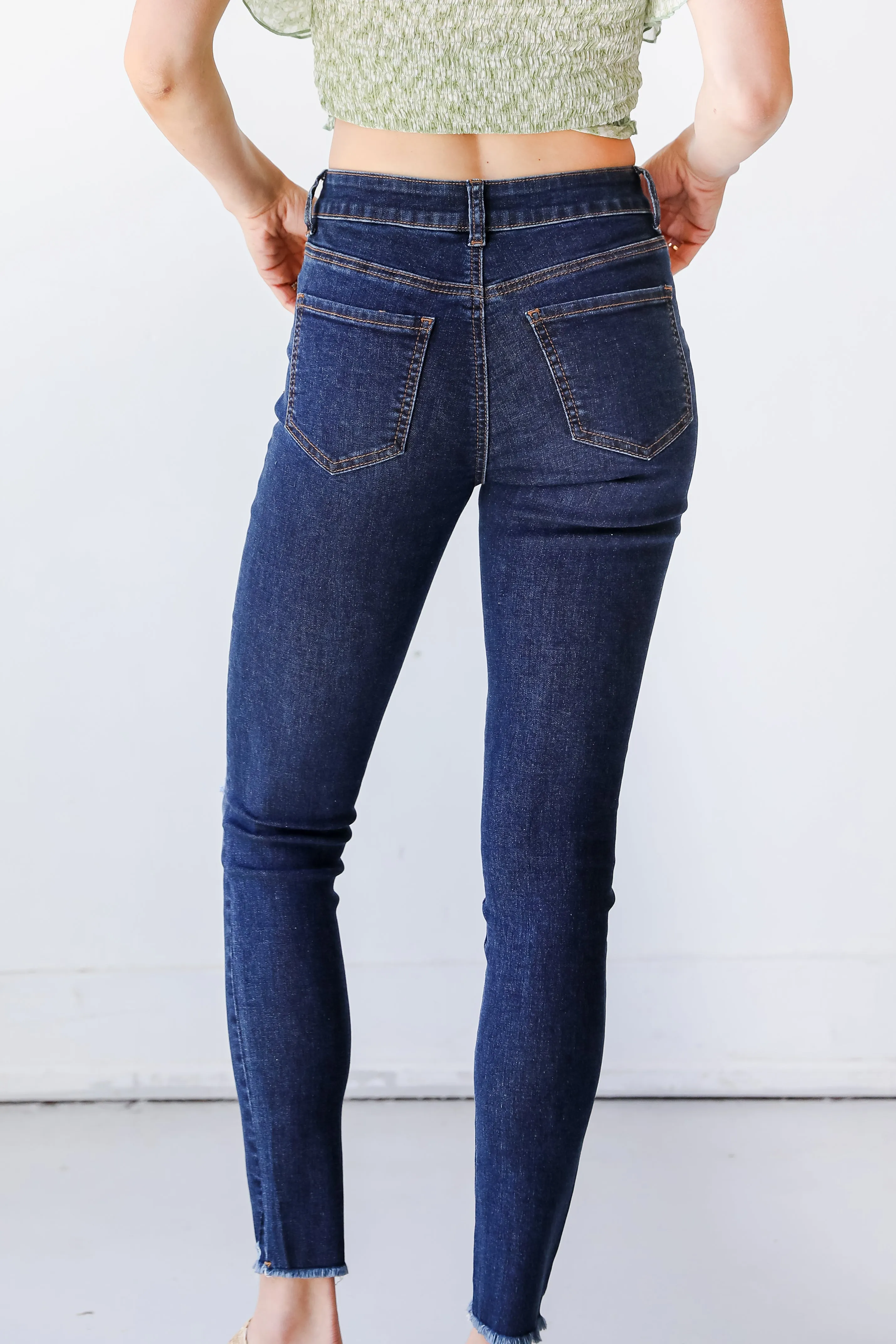 FINAL SALE - Bethany Distressed Skinny Jeans