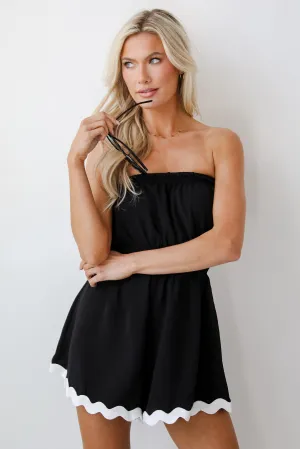 FINAL SALE - Little Moments Strapless Romper - DU DEAL