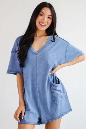 FINAL SALE - Lounge Look T-Shirt Romper
