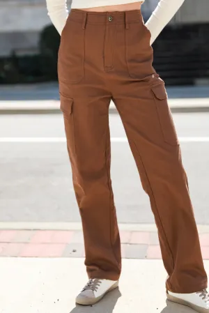 FINAL SALE - Outstanding Poise Cargo Jeans