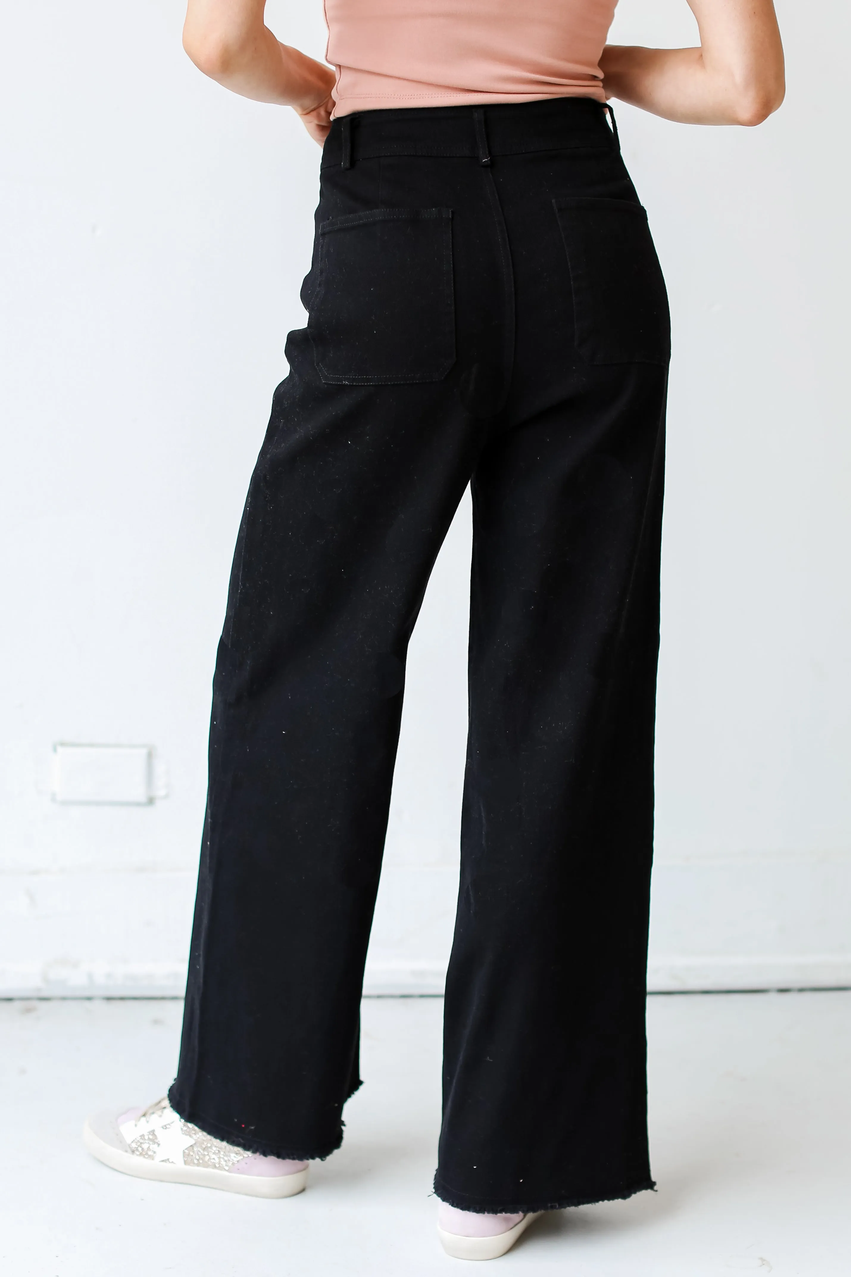FINAL SALE - Seasonal Charm Wide Leg Jeans