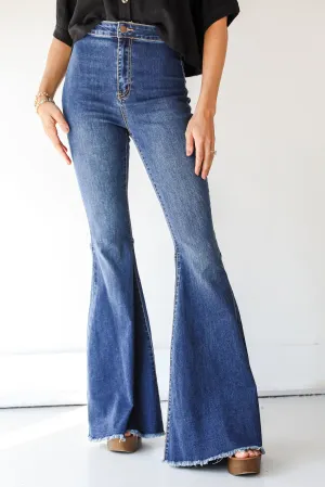 FINAL SALE - Think Trendy Flare Jeans