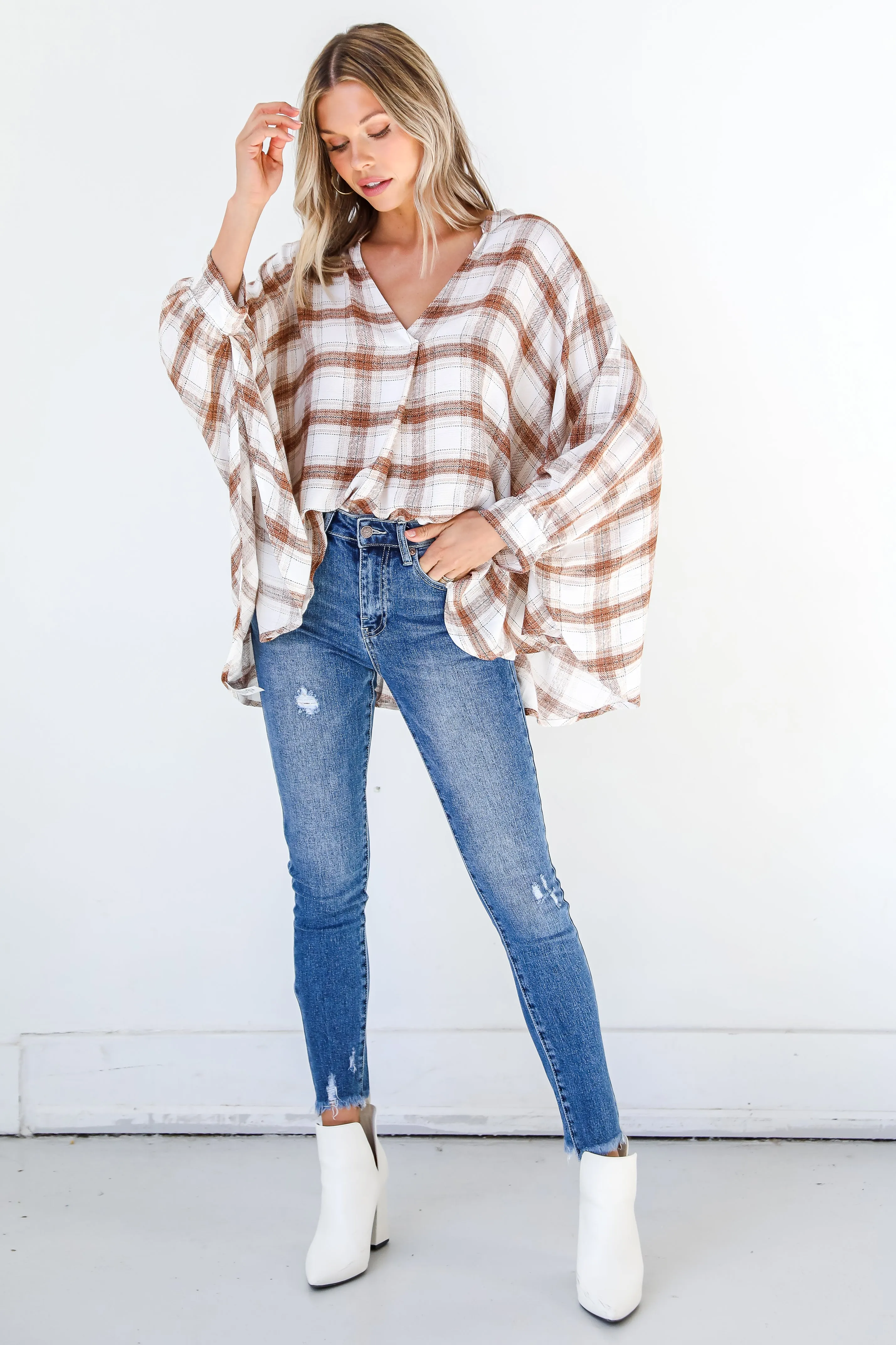 FINAL SALE - Truly Cool Distressed Skinny Jeans