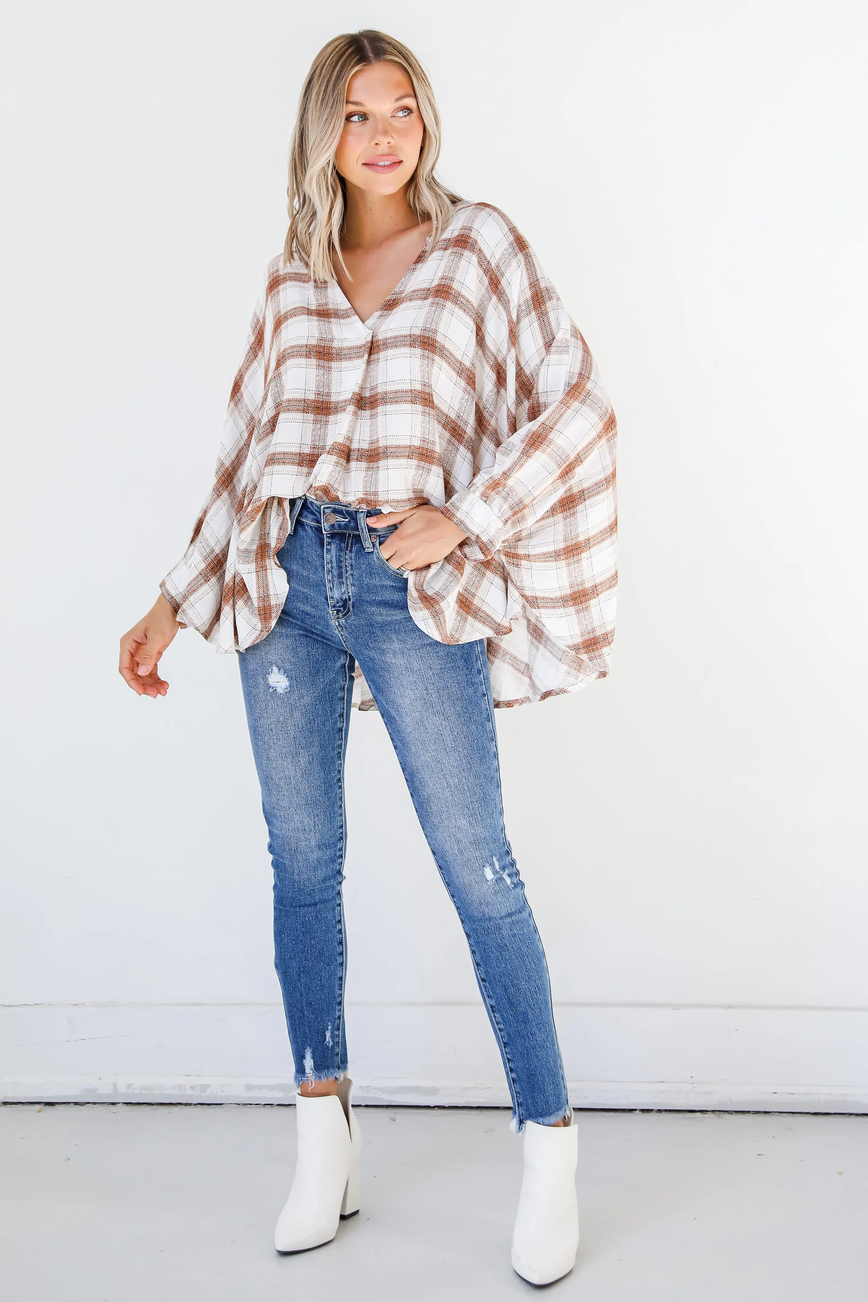 FINAL SALE - Truly Cool Distressed Skinny Jeans