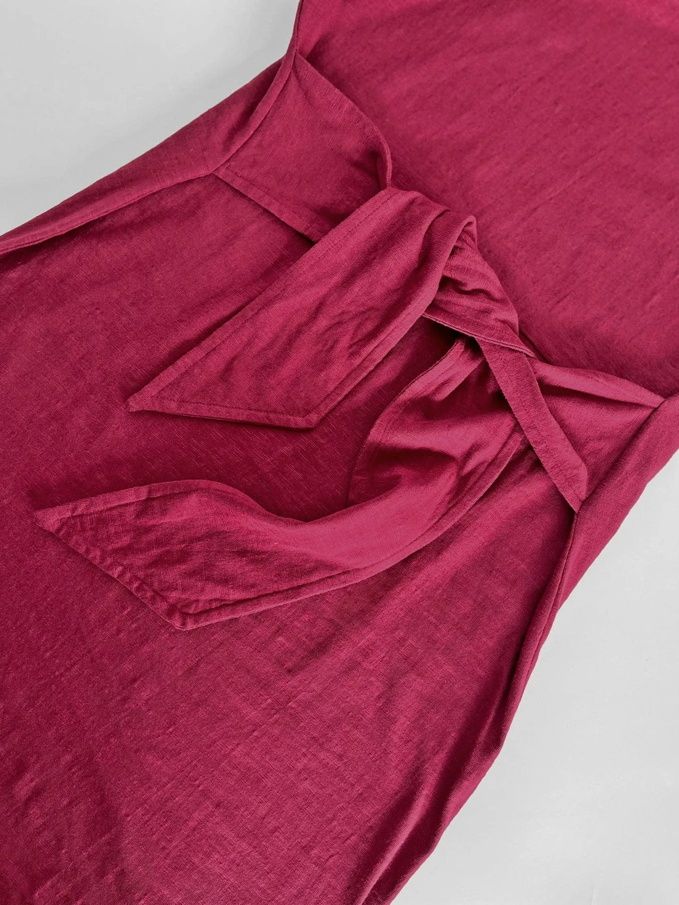 Fonda Women's Organic Cotton Dress | Berry