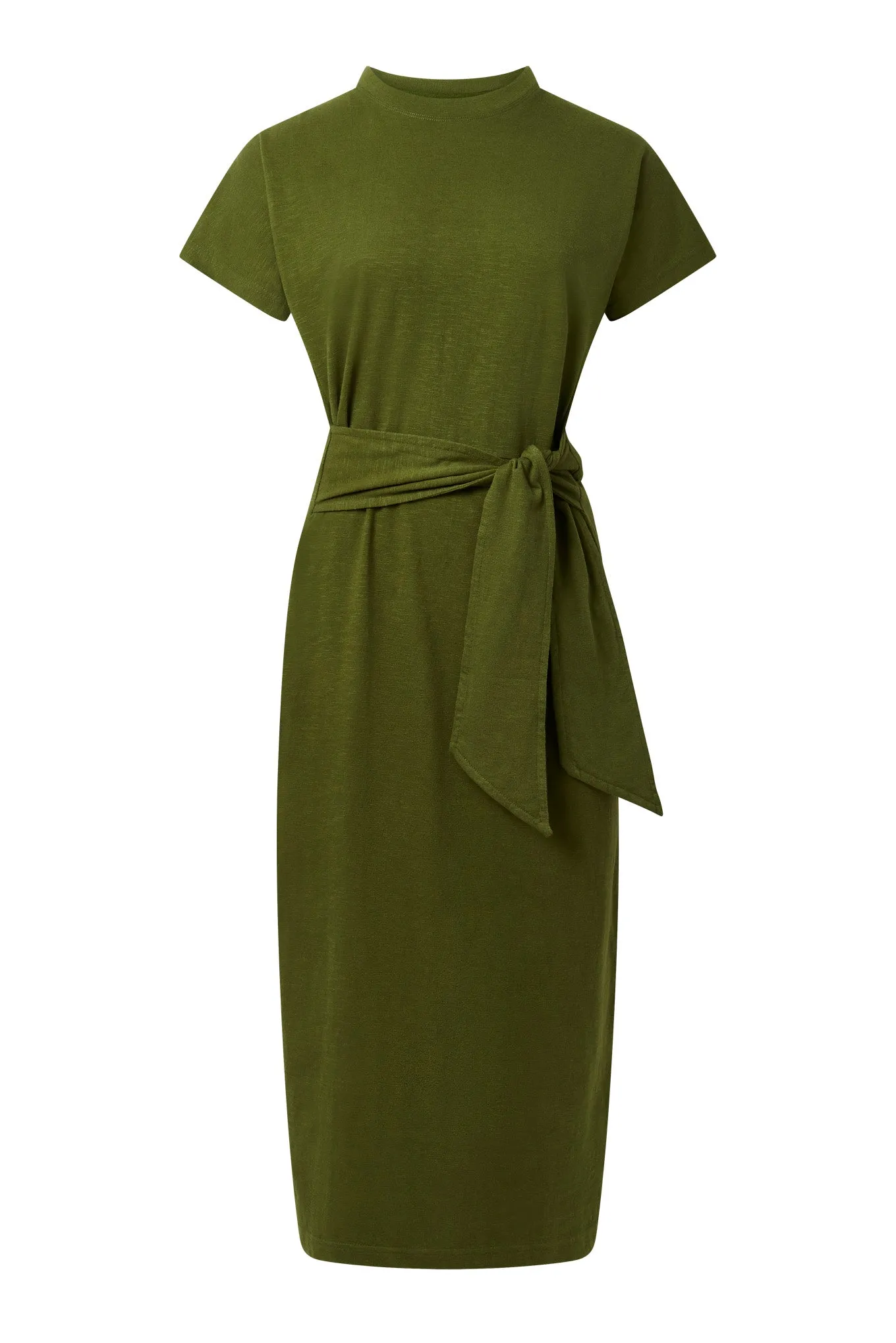 Fonda Women's Organic Cotton Dress | Green