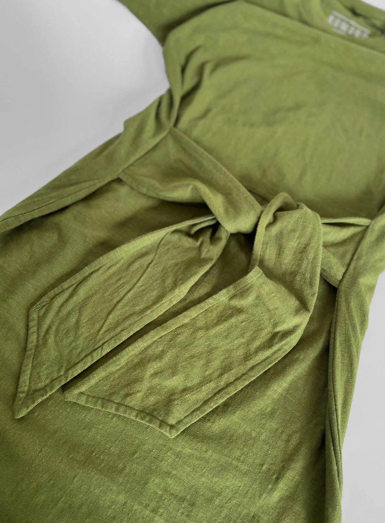 Fonda Women's Organic Cotton Dress | Green
