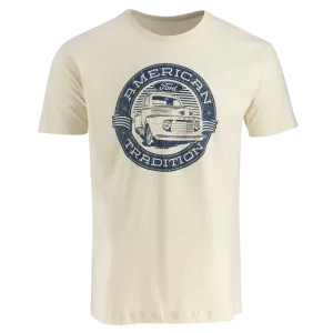 Ford 1949 Truck Mens American Tradition Cream T-Shirt