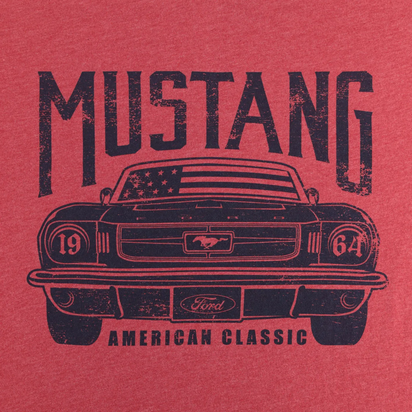 Ford 1964 Mustang American Classic Red MenS T-Shirt