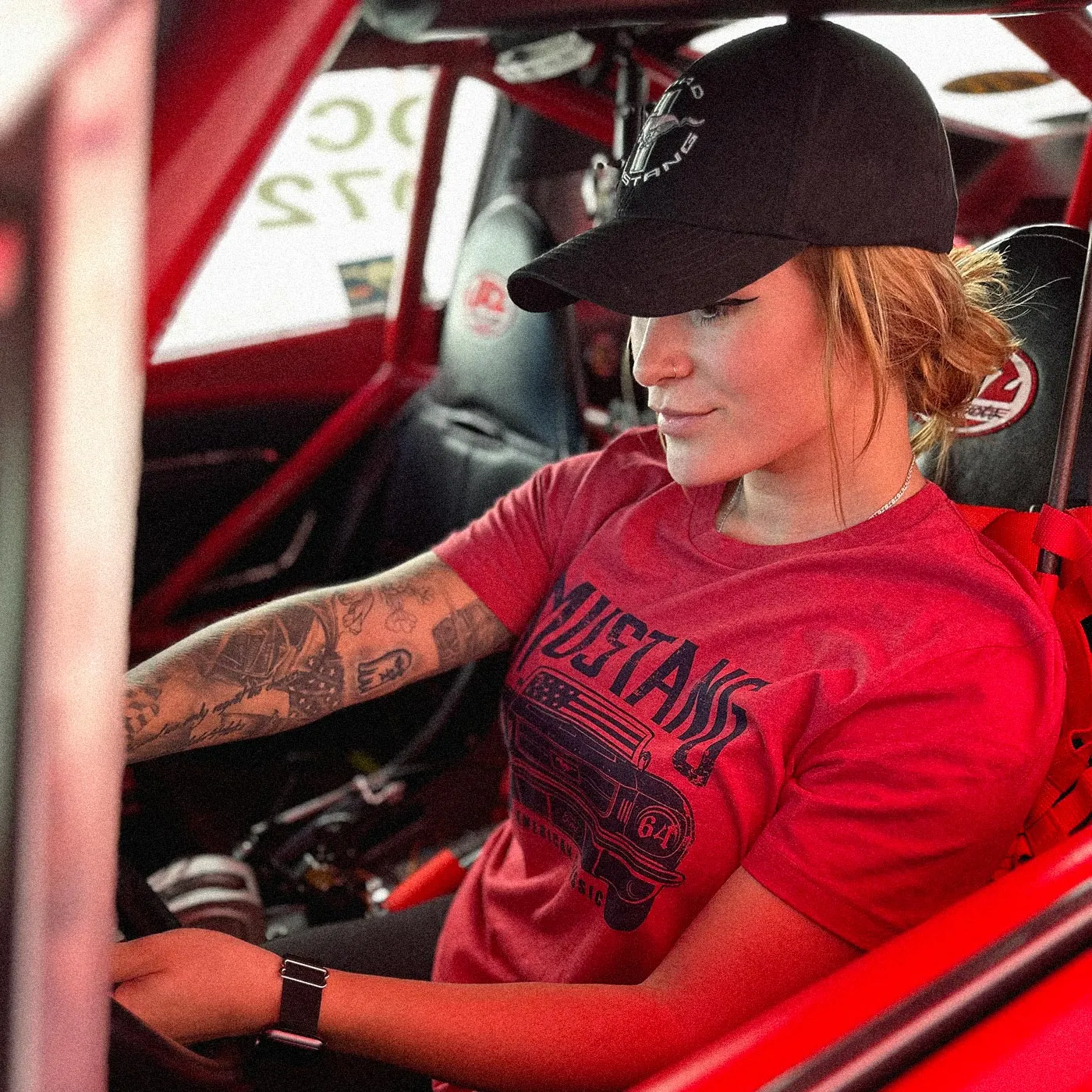 Ford 1964 Mustang American Classic Red MenS T-Shirt