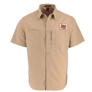 Ford Baja Bronco Stroppe Mens Button Pocket Mechanic Shirt