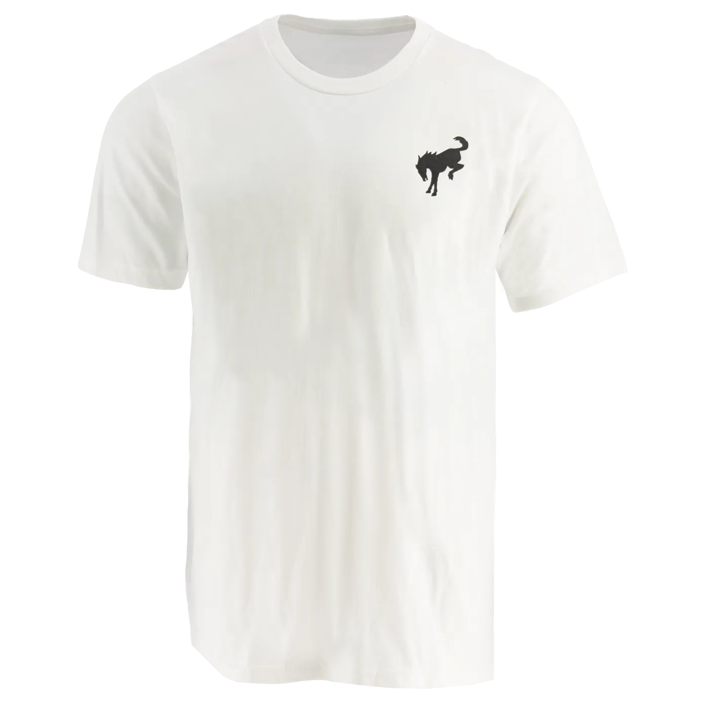 Ford Bronco Free Wheeling Retro White Mens T-Shirt
