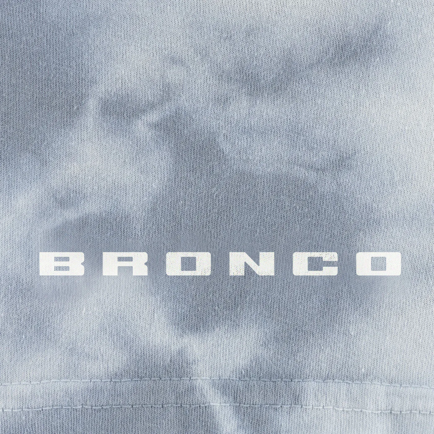Ford Bronco Mens Enjoy the Ride Palm Tree Tie Dye Pocket T-Shirt