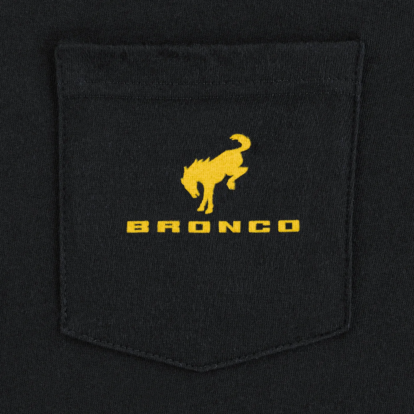 Ford Bronco Mens Multicolor Mountains Short Sleeve T-Shirt